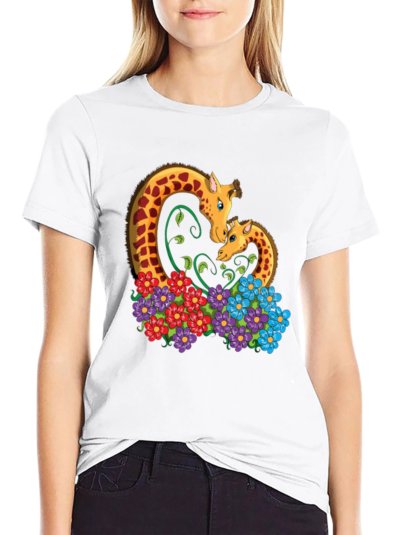 Giraffe Love T-Shirt