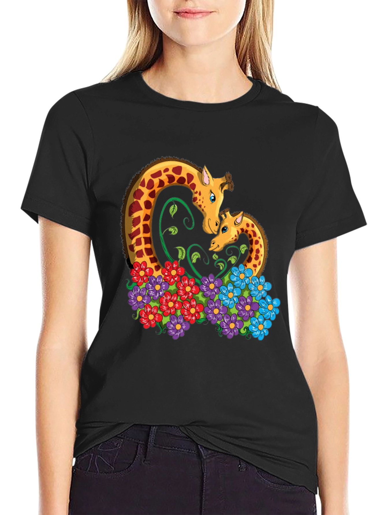 Giraffe Love T-Shirt