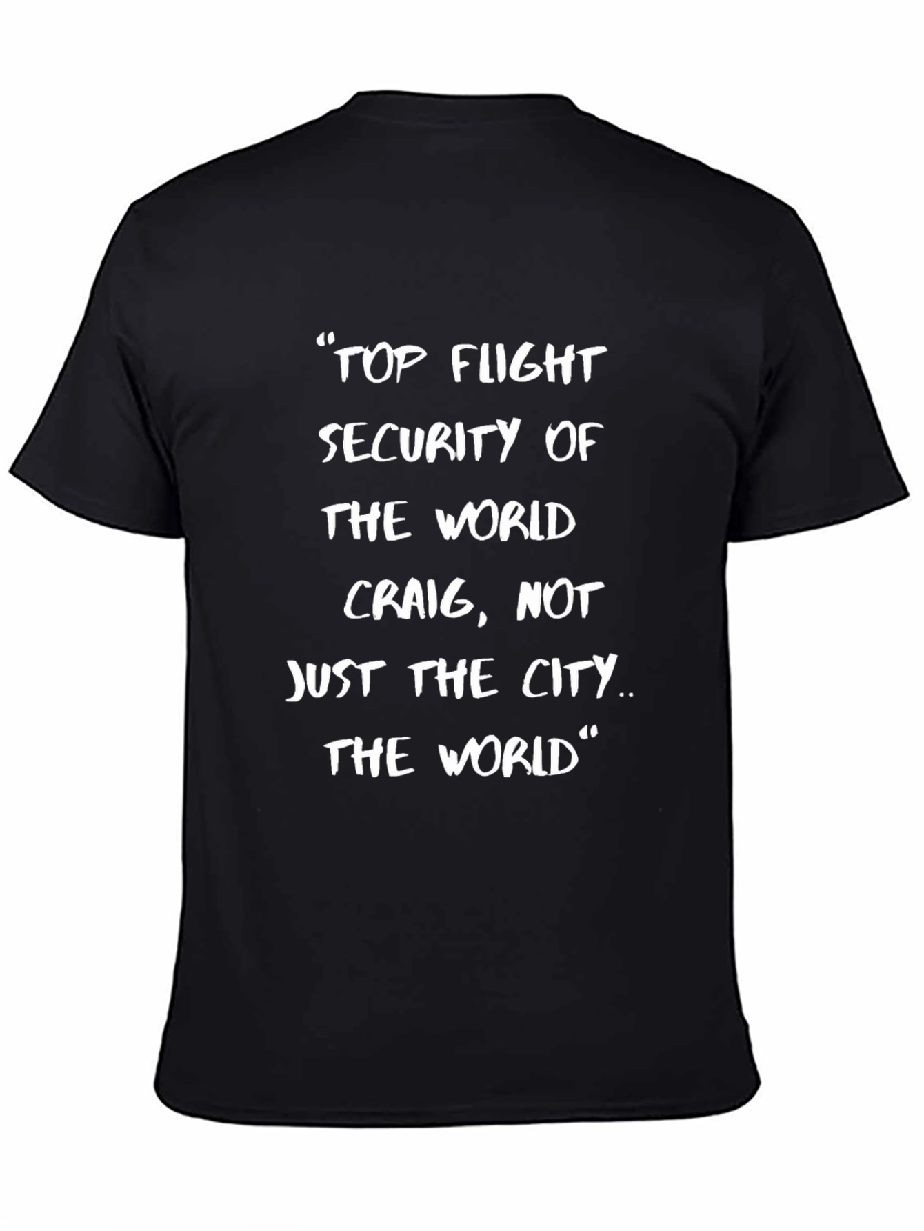 Top Flight Security Black T-Shirt
