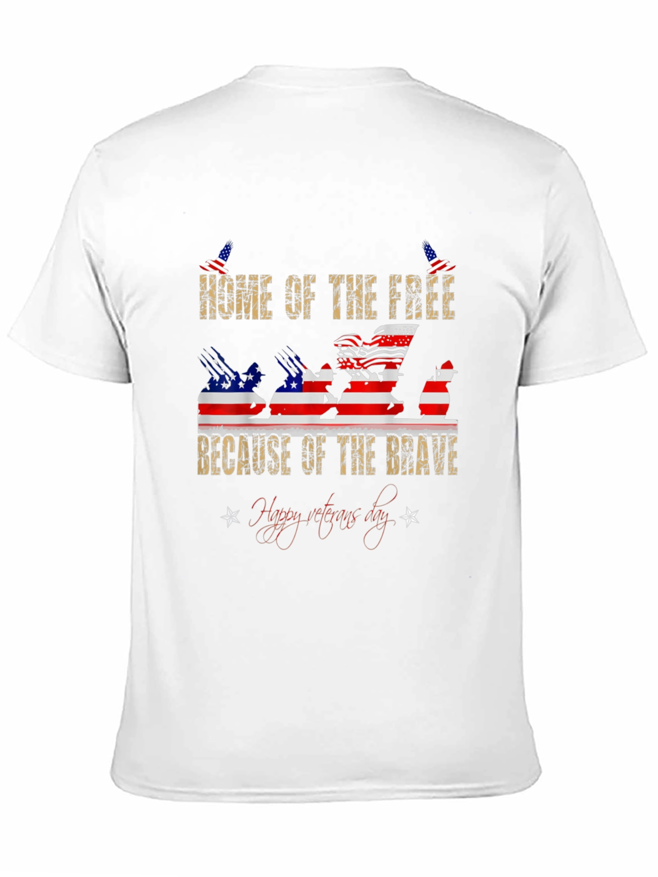 Home of the Free Patriotic T-Shirt