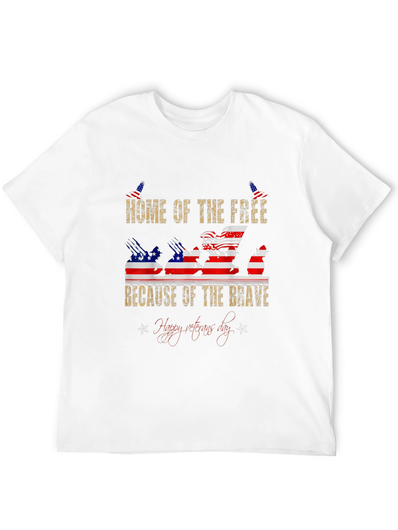 Home of the Free Patriotic T-Shirt