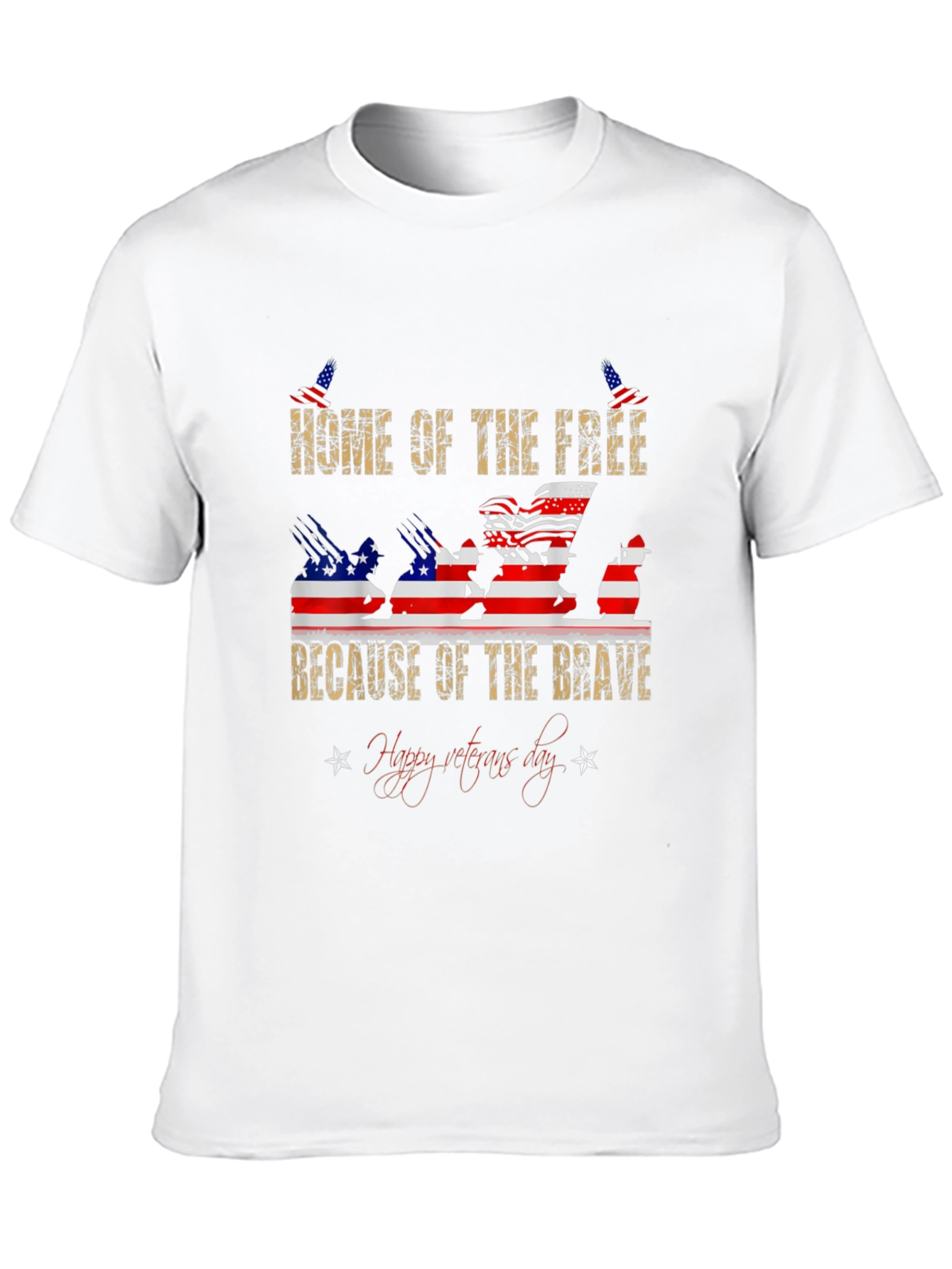 Home of the Free Patriotic T-Shirt