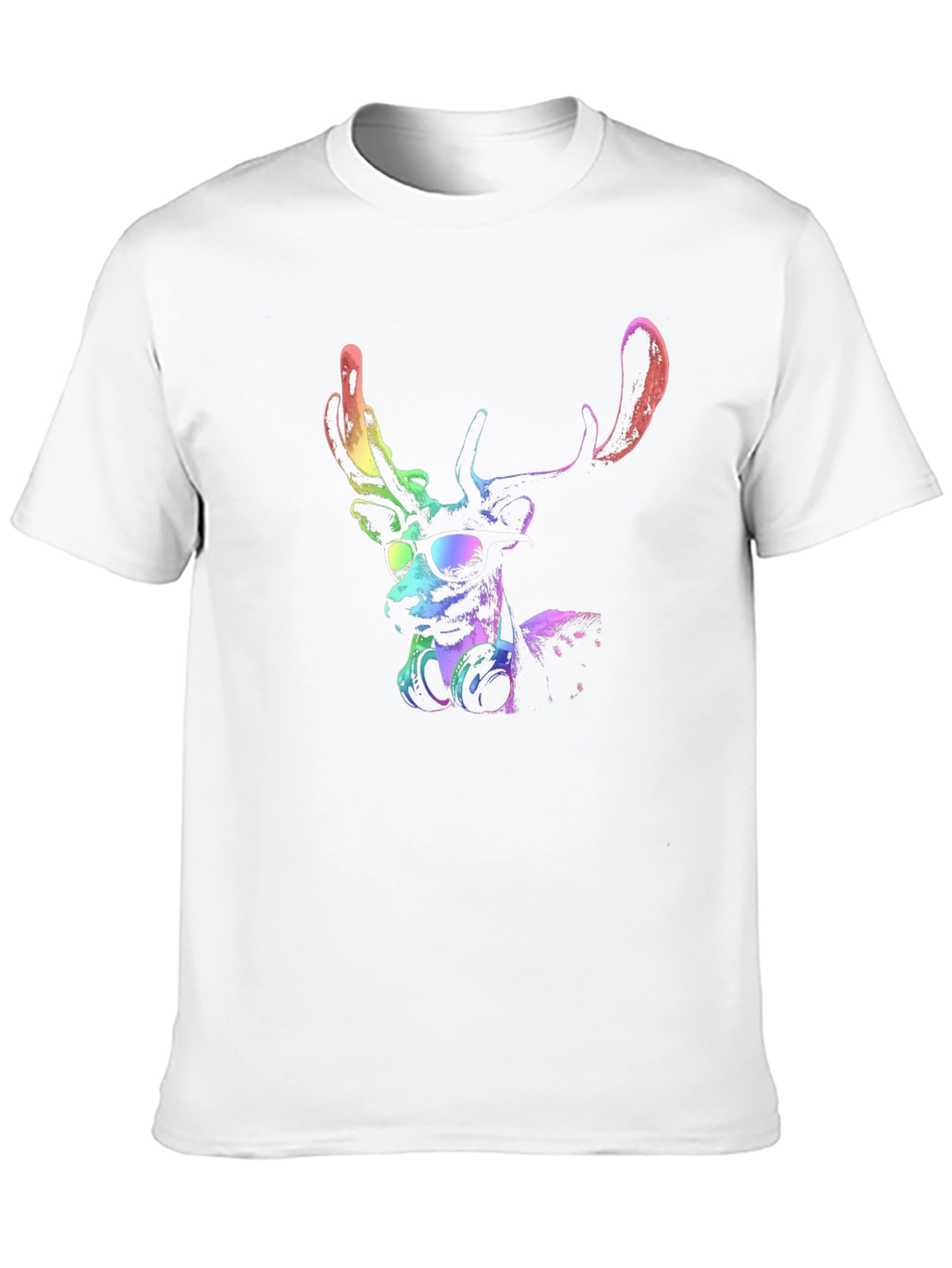Cool Deer Graphic T-Shirt