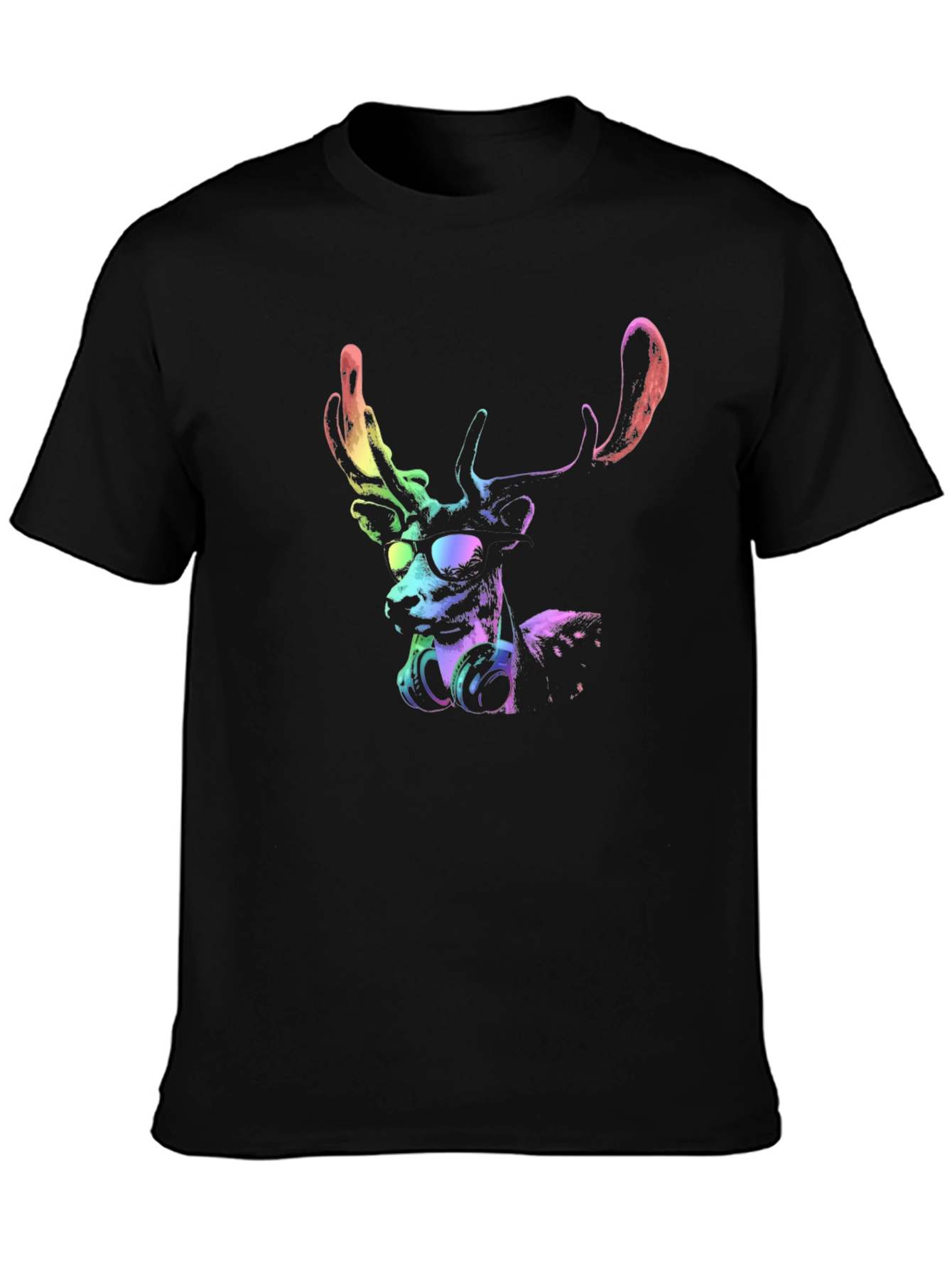 Cool Deer Graphic T-Shirt