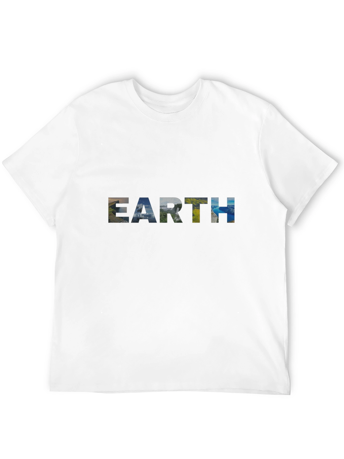 Earth Graphic Black T-Shirt