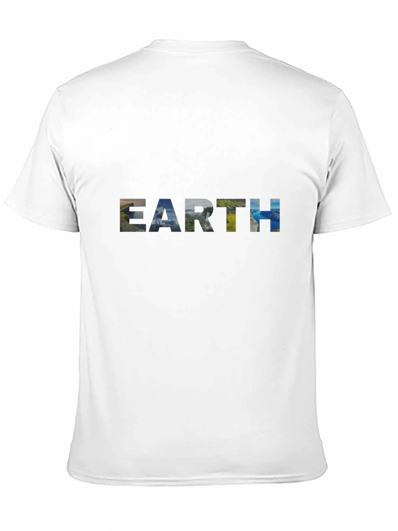 Earth Graphic Black T-Shirt