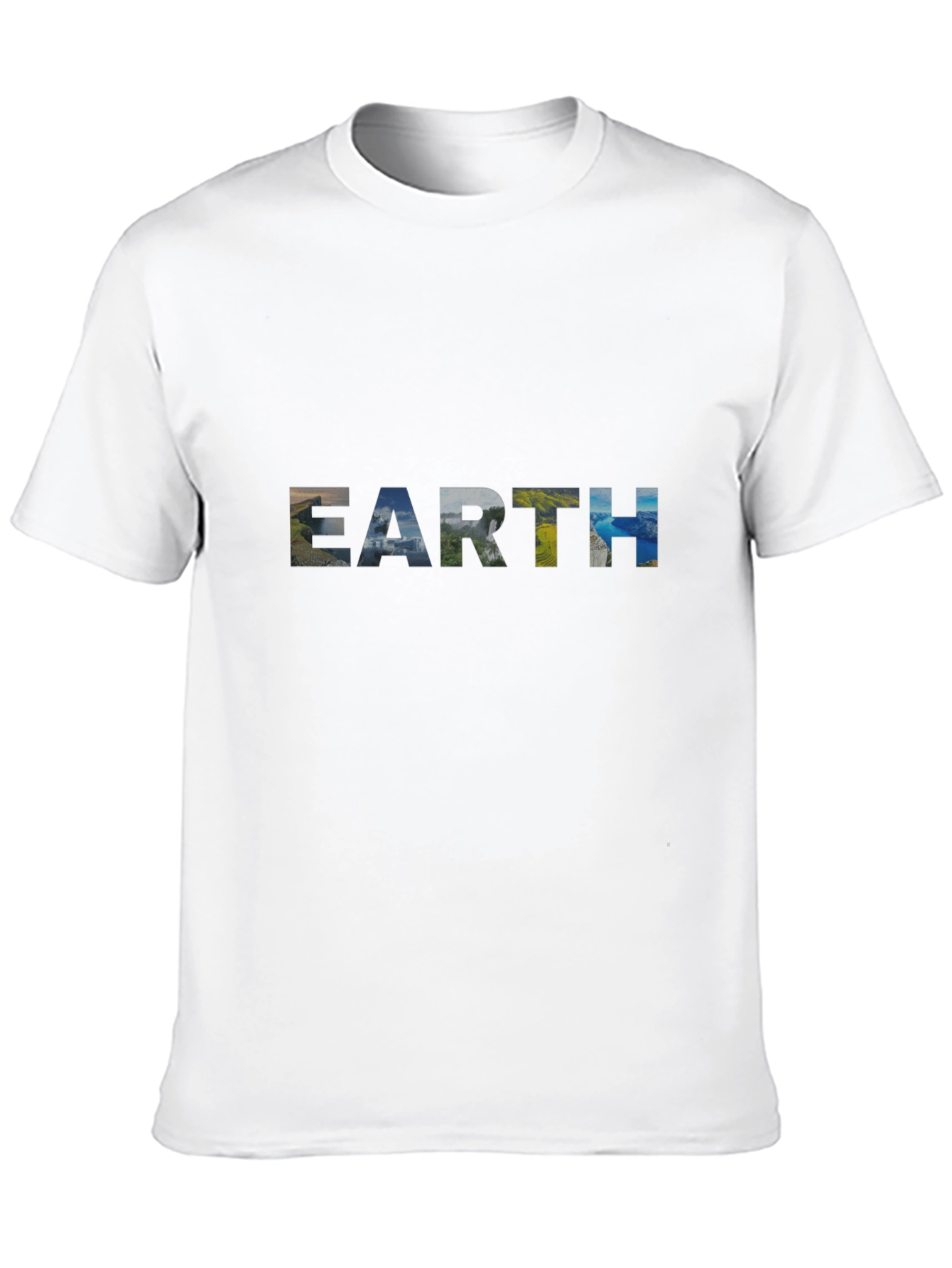 Earth Graphic Black T-Shirt