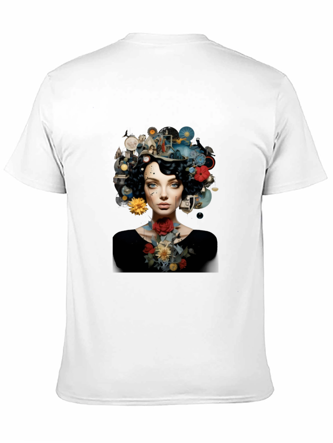 Surreal Portrait Tee - Artistic Fashion