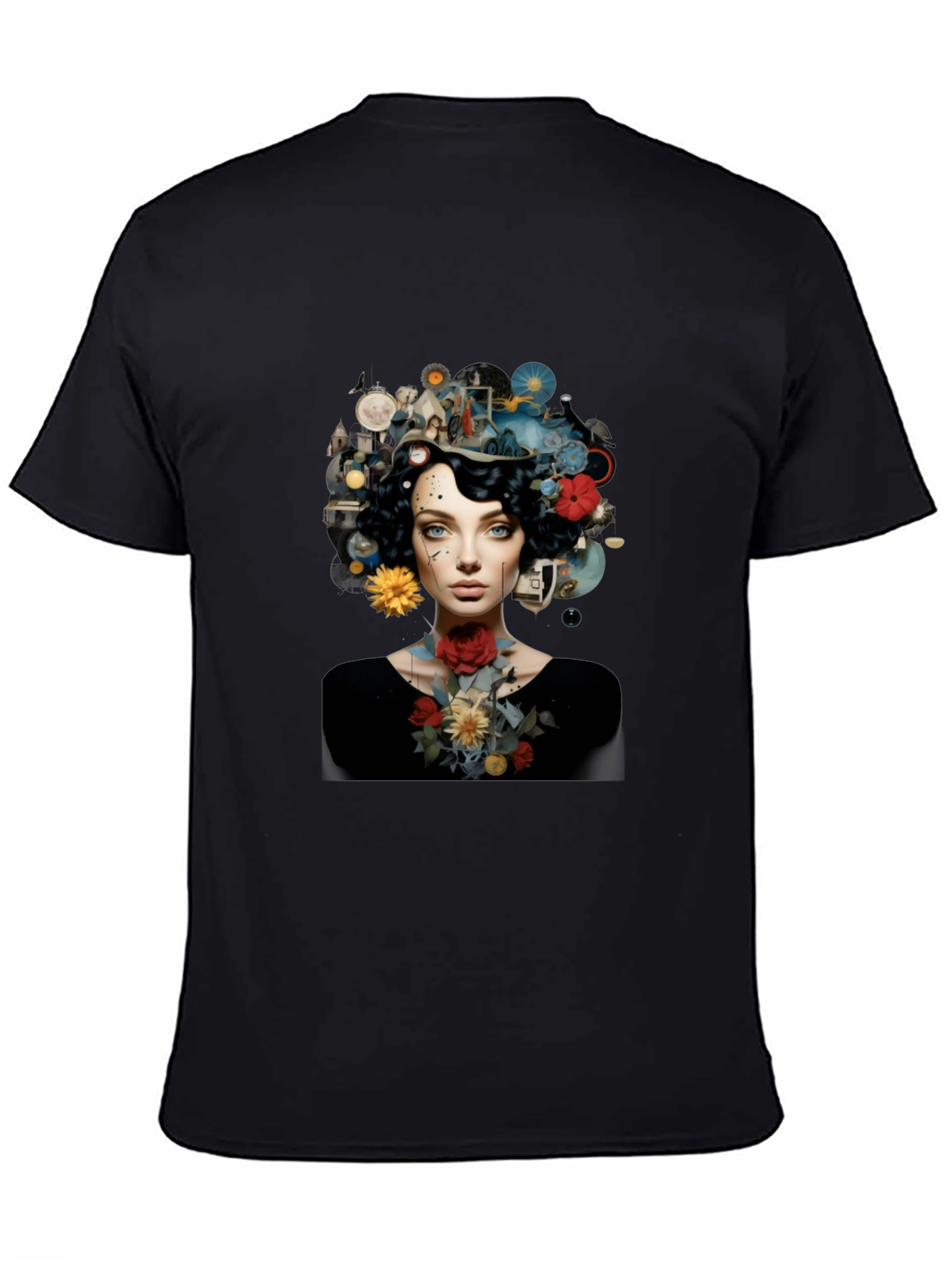 Surreal Portrait Tee - Artistic Fashion