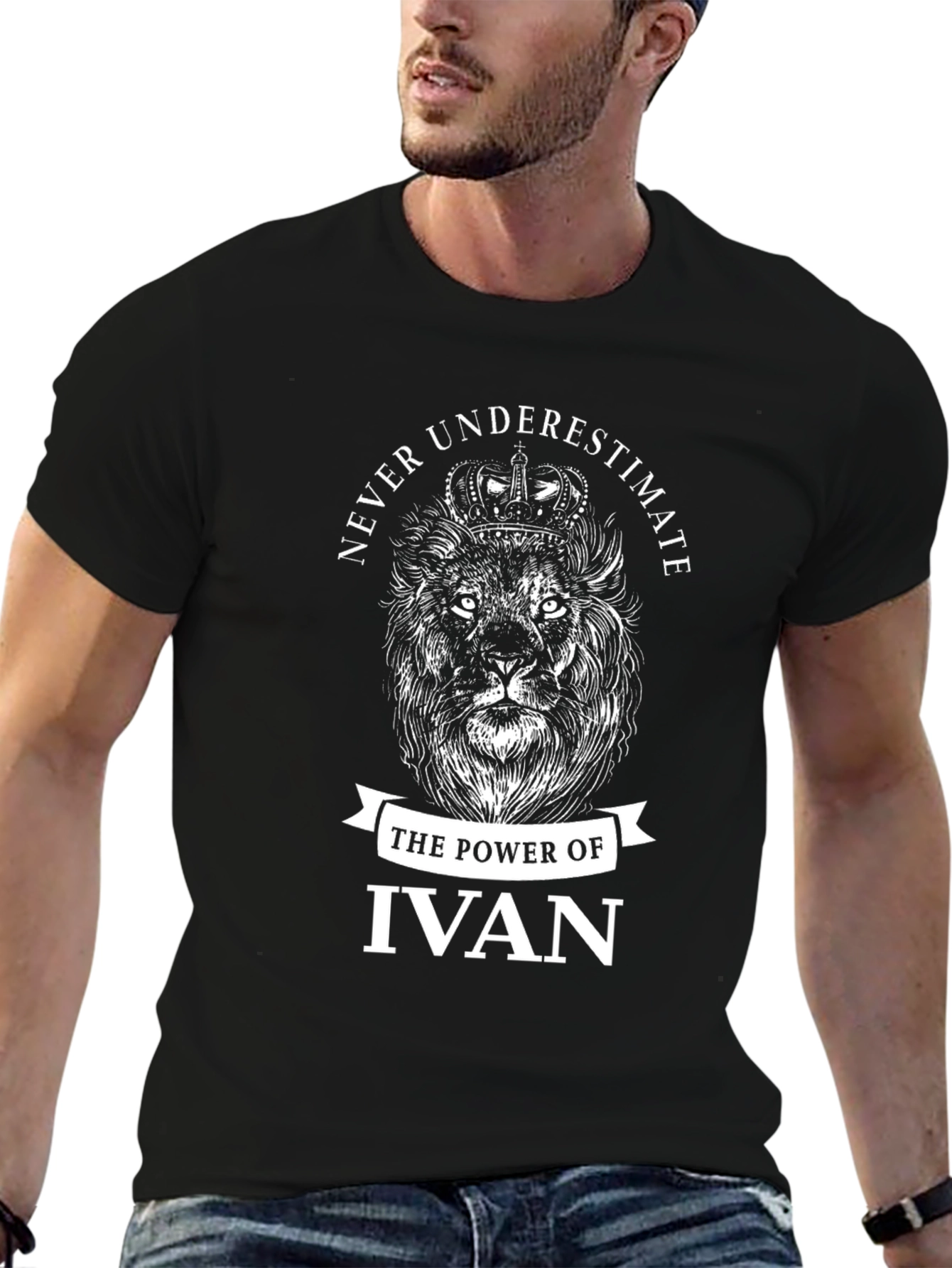Never Underestimate Ivan Lion Graphic Tee