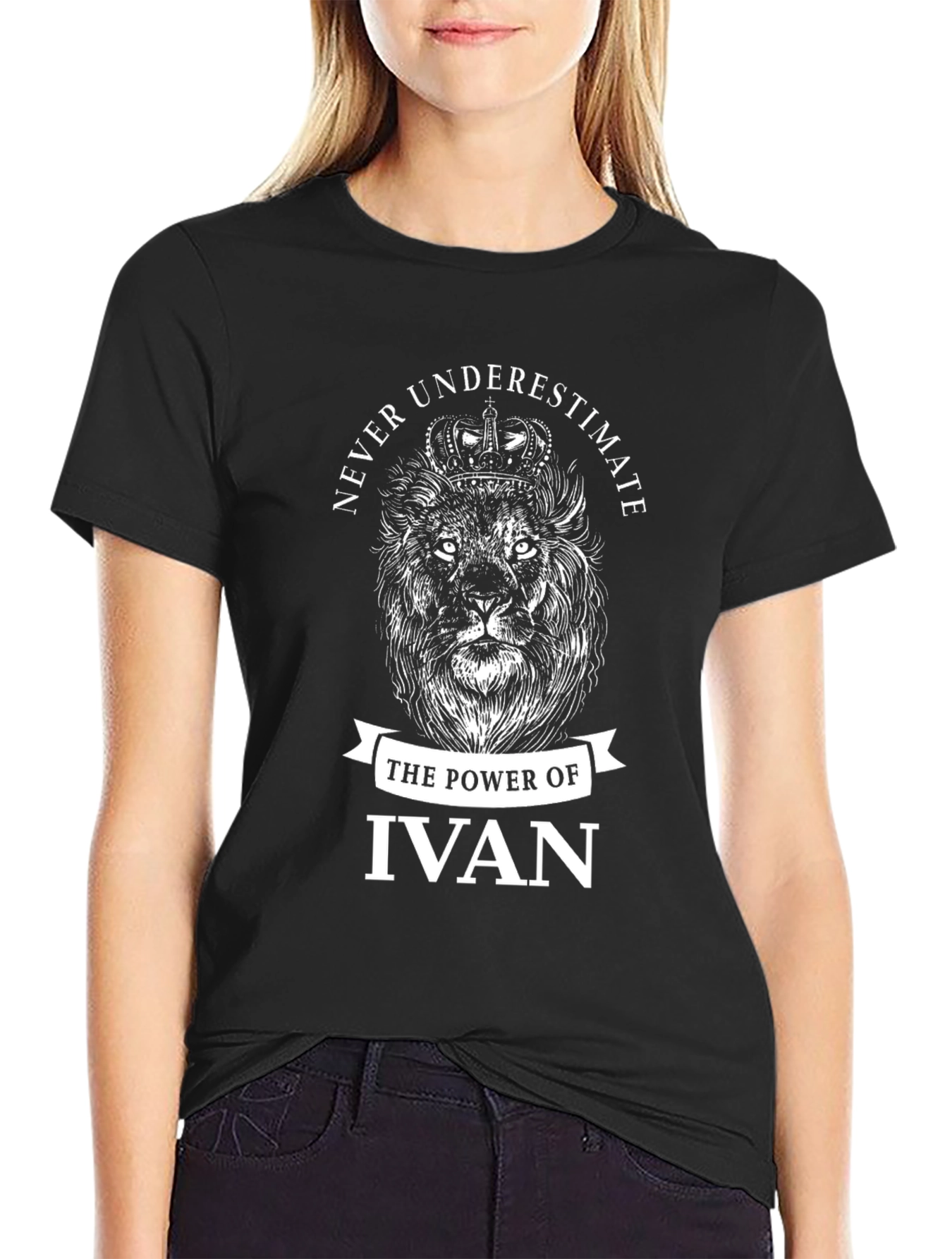Never Underestimate Ivan Lion Graphic Tee
