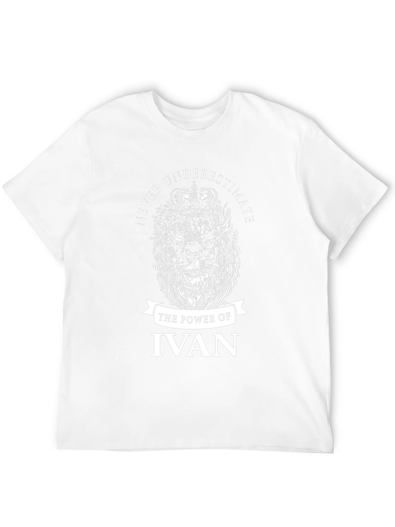 Never Underestimate Ivan Lion Graphic Tee
