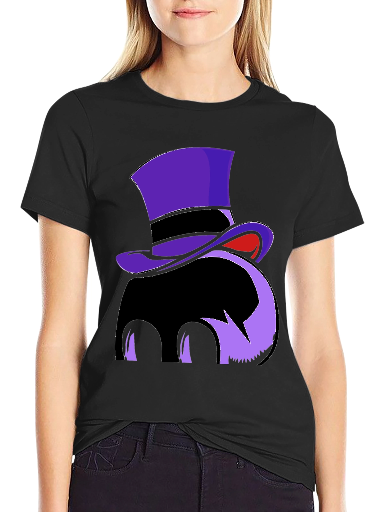 Top Hat Monster Graphic Tee