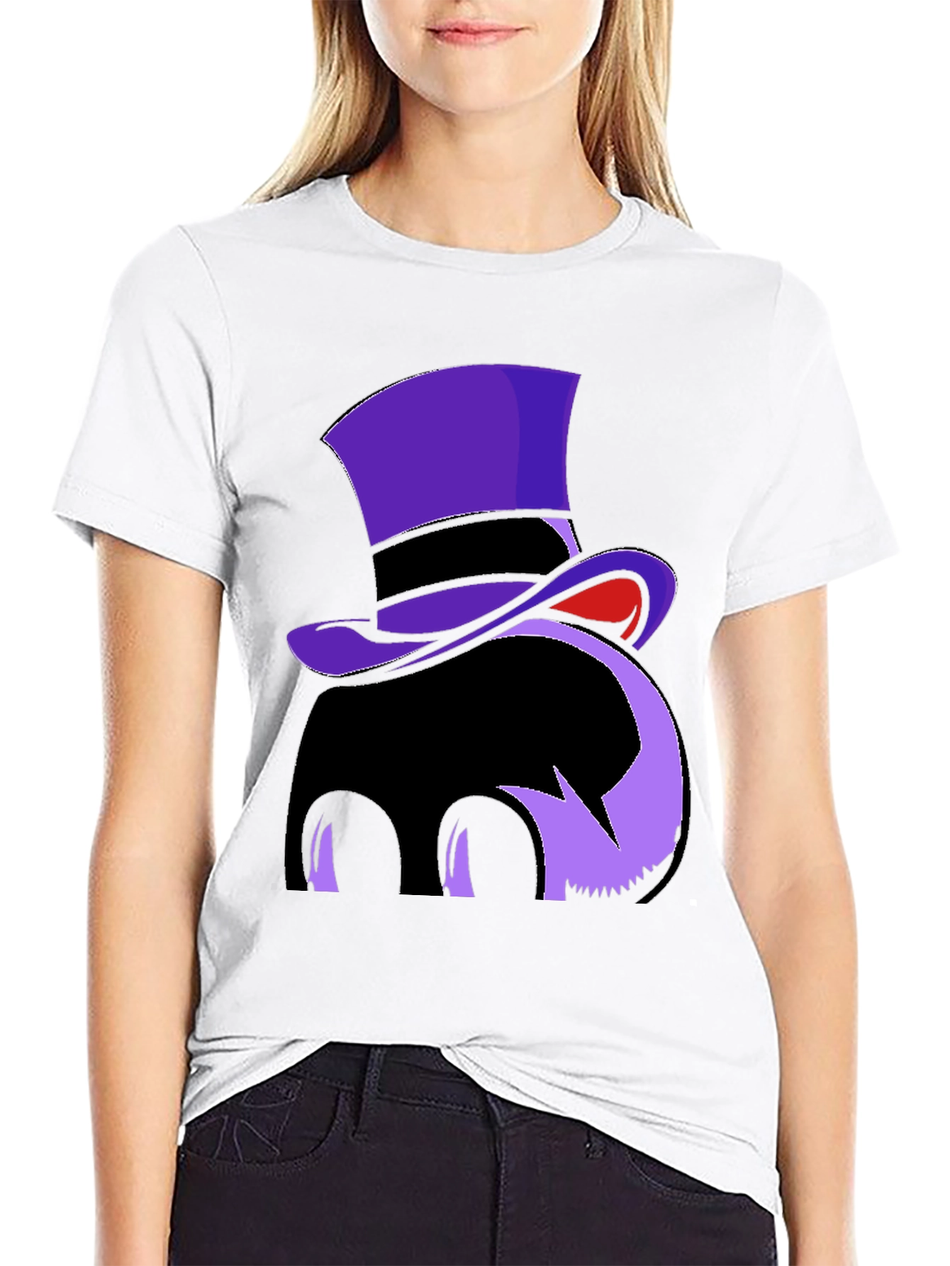 Top Hat Monster Graphic Tee