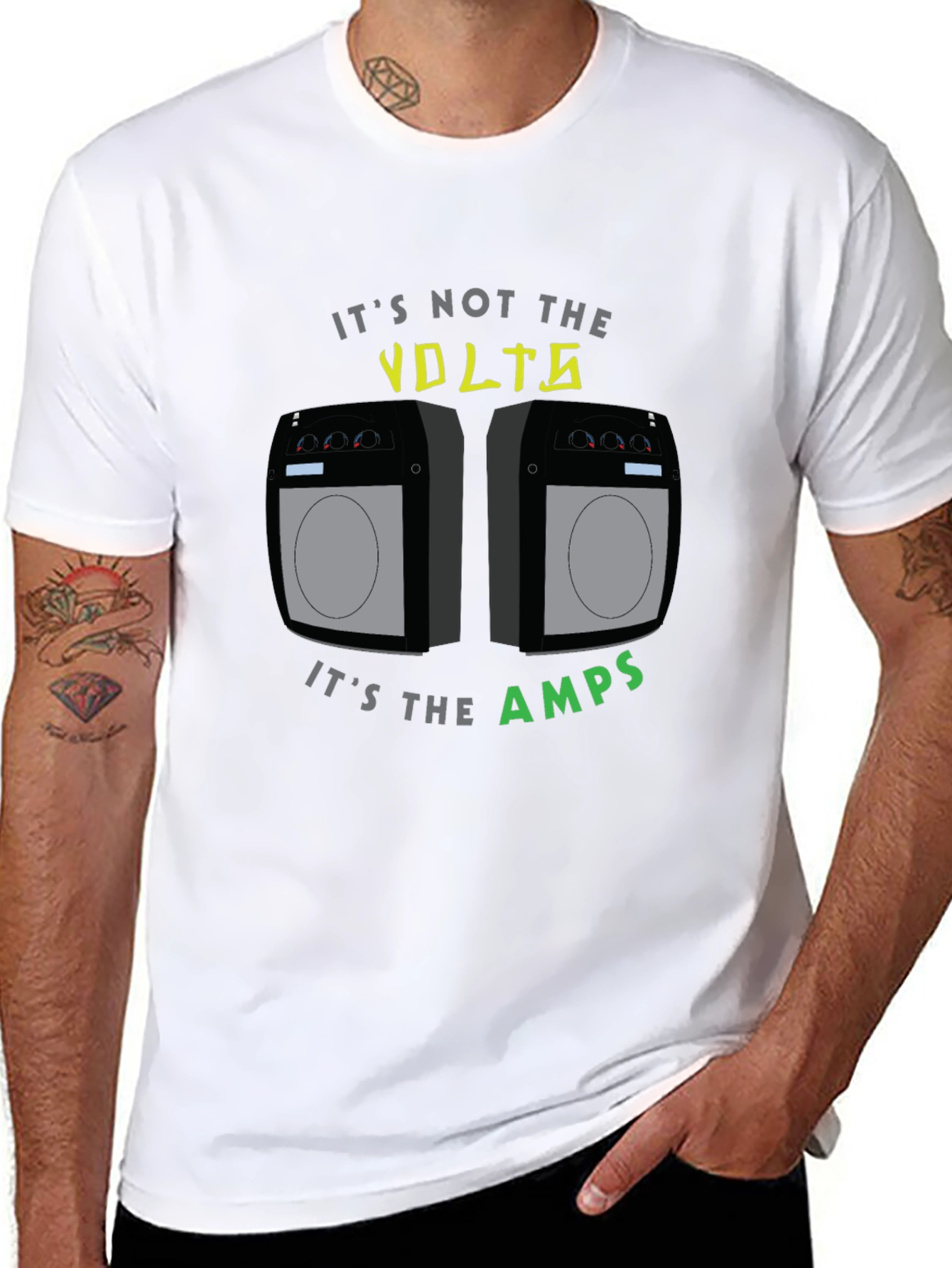 Its Not the Volts Its the Amps T-Shirt