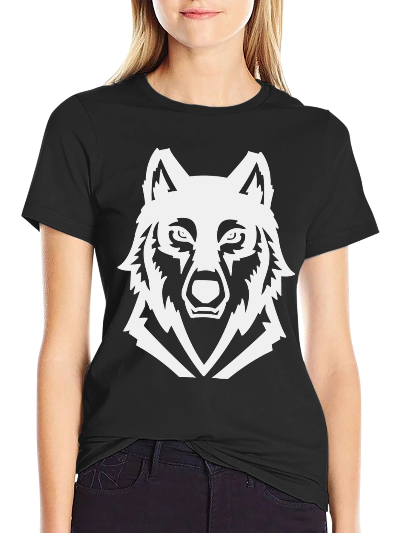 Black Wolf Graphic Tee