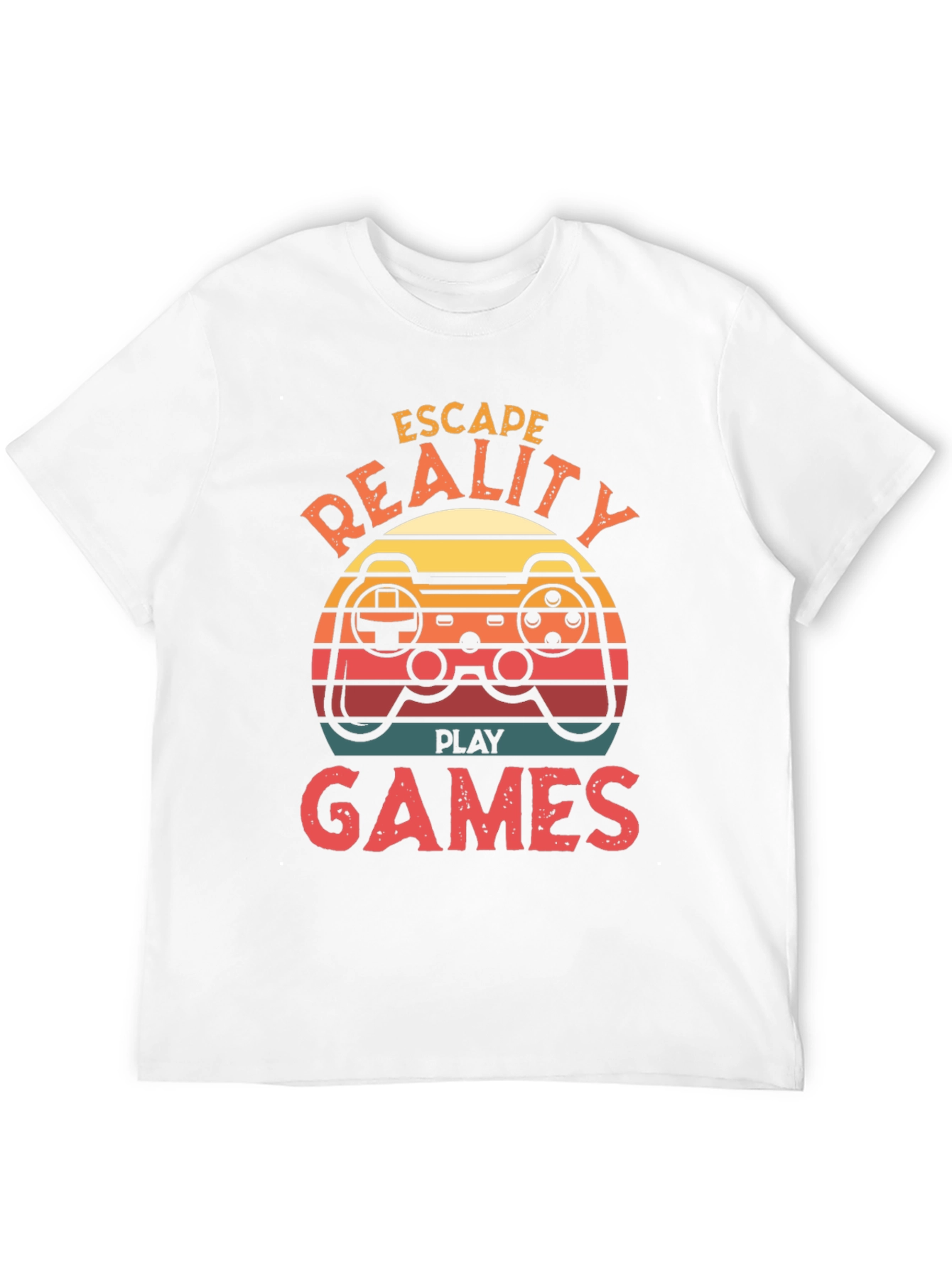 Escape Reality Play Games Graphic T-Shirt