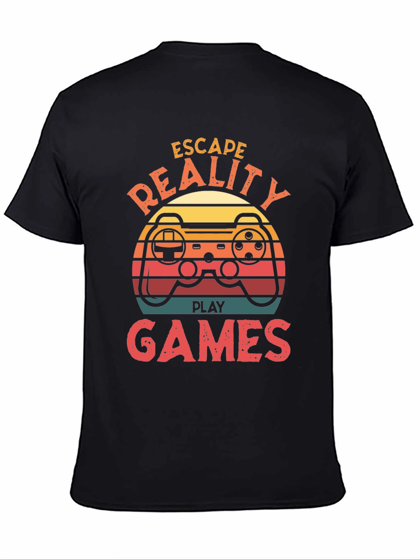 Escape Reality Play Games Graphic T-Shirt
