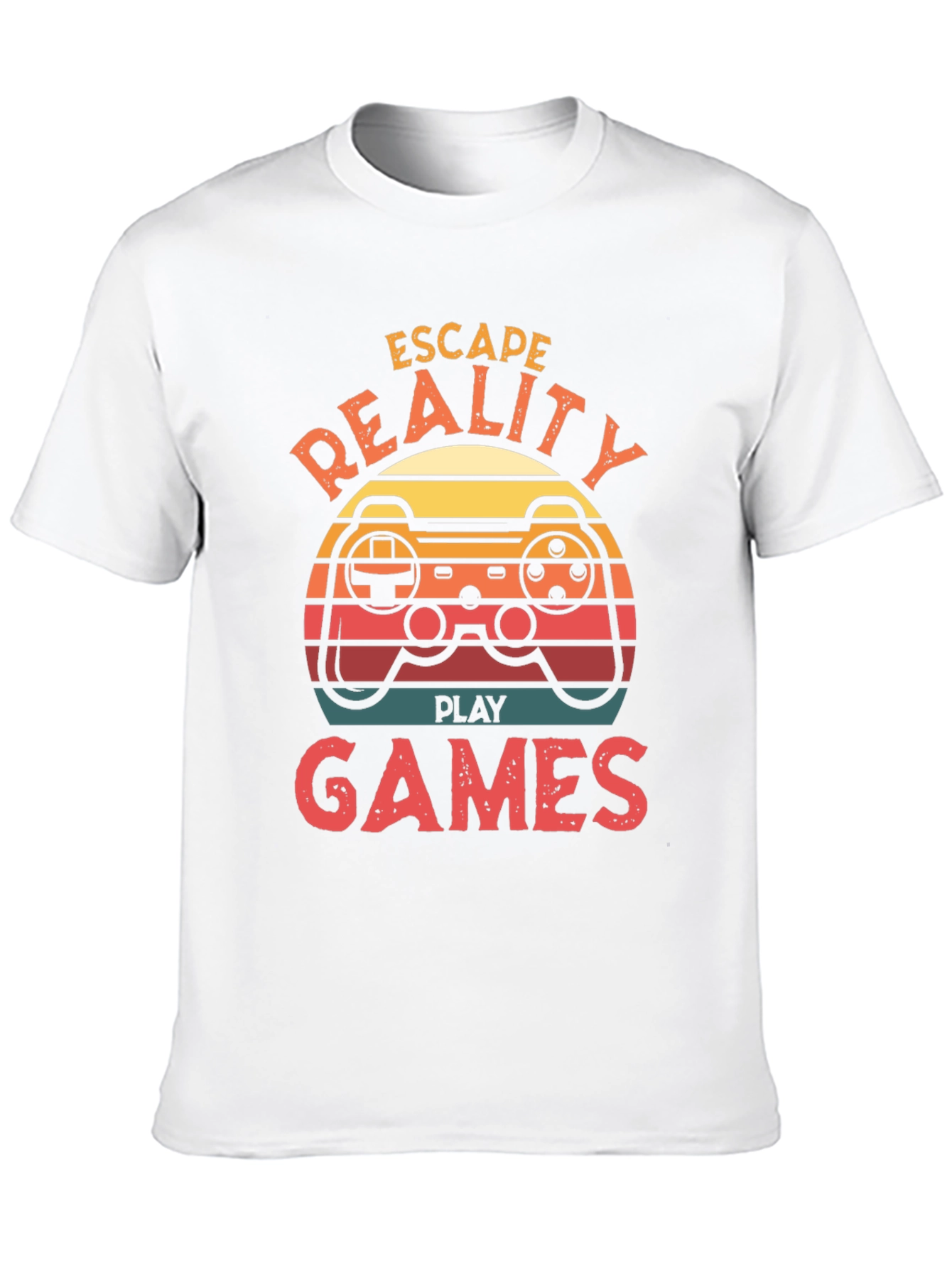 Escape Reality Play Games Graphic T-Shirt