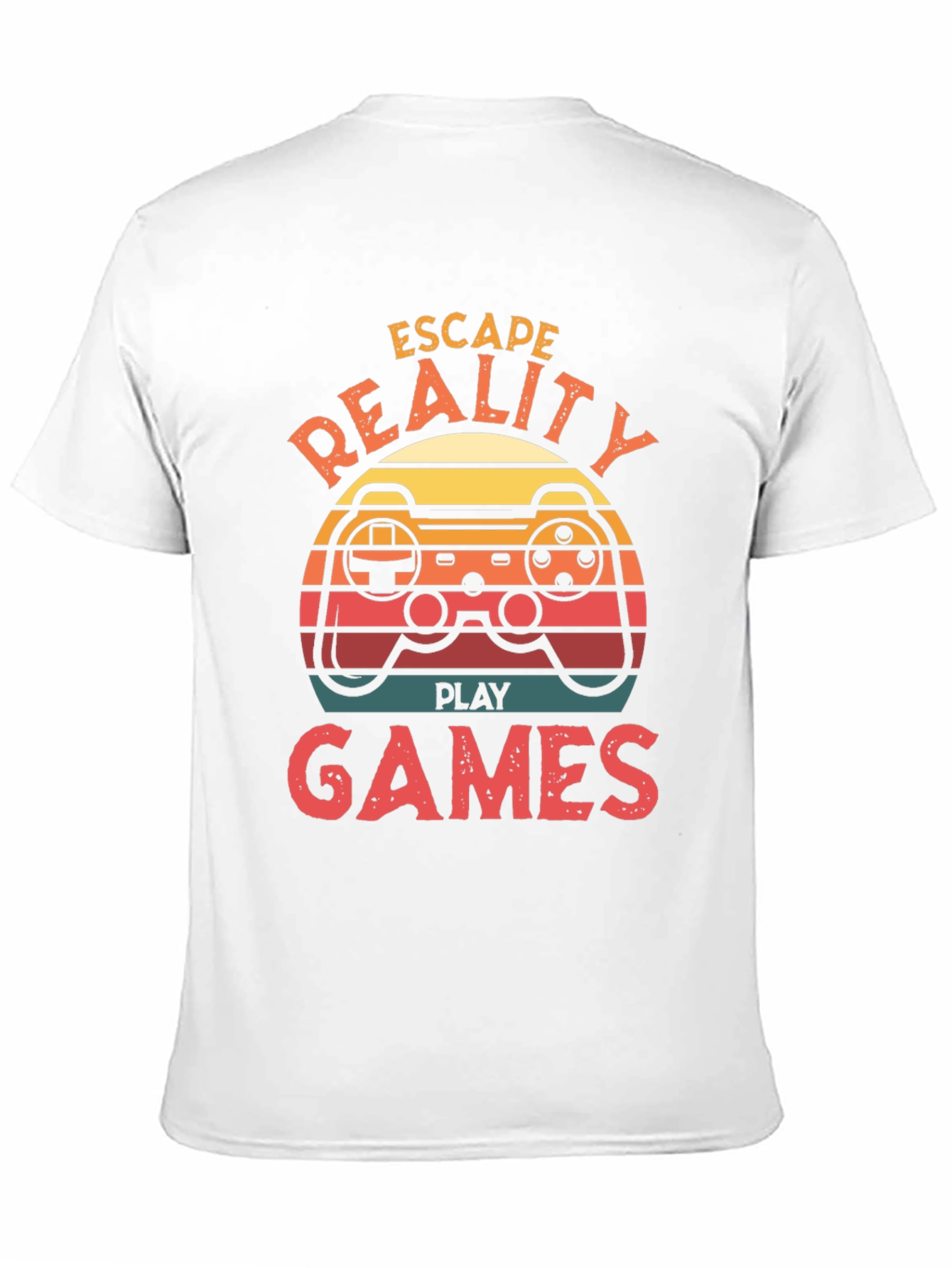 Escape Reality Play Games Graphic T-Shirt