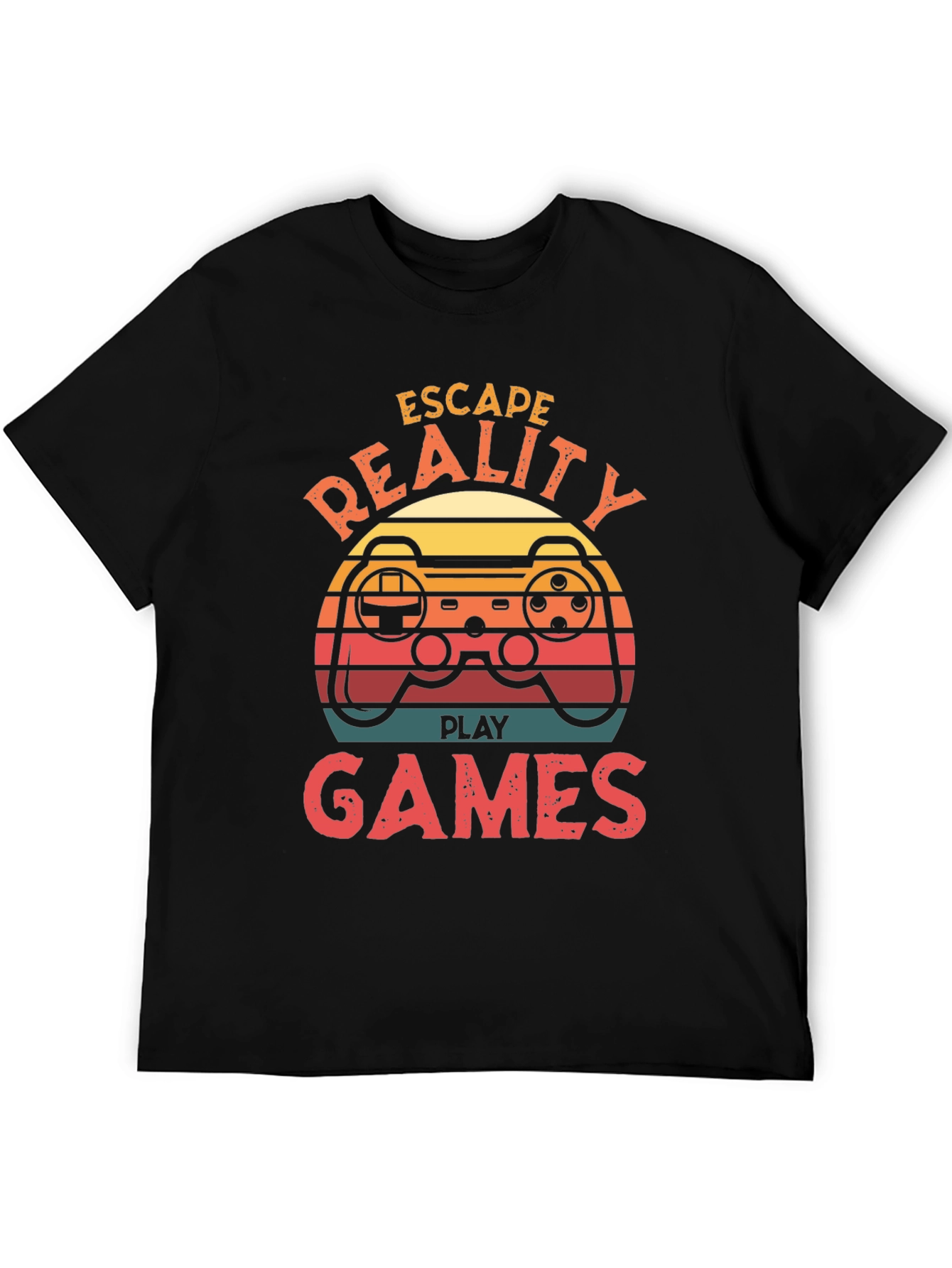Escape Reality Play Games Graphic T-Shirt