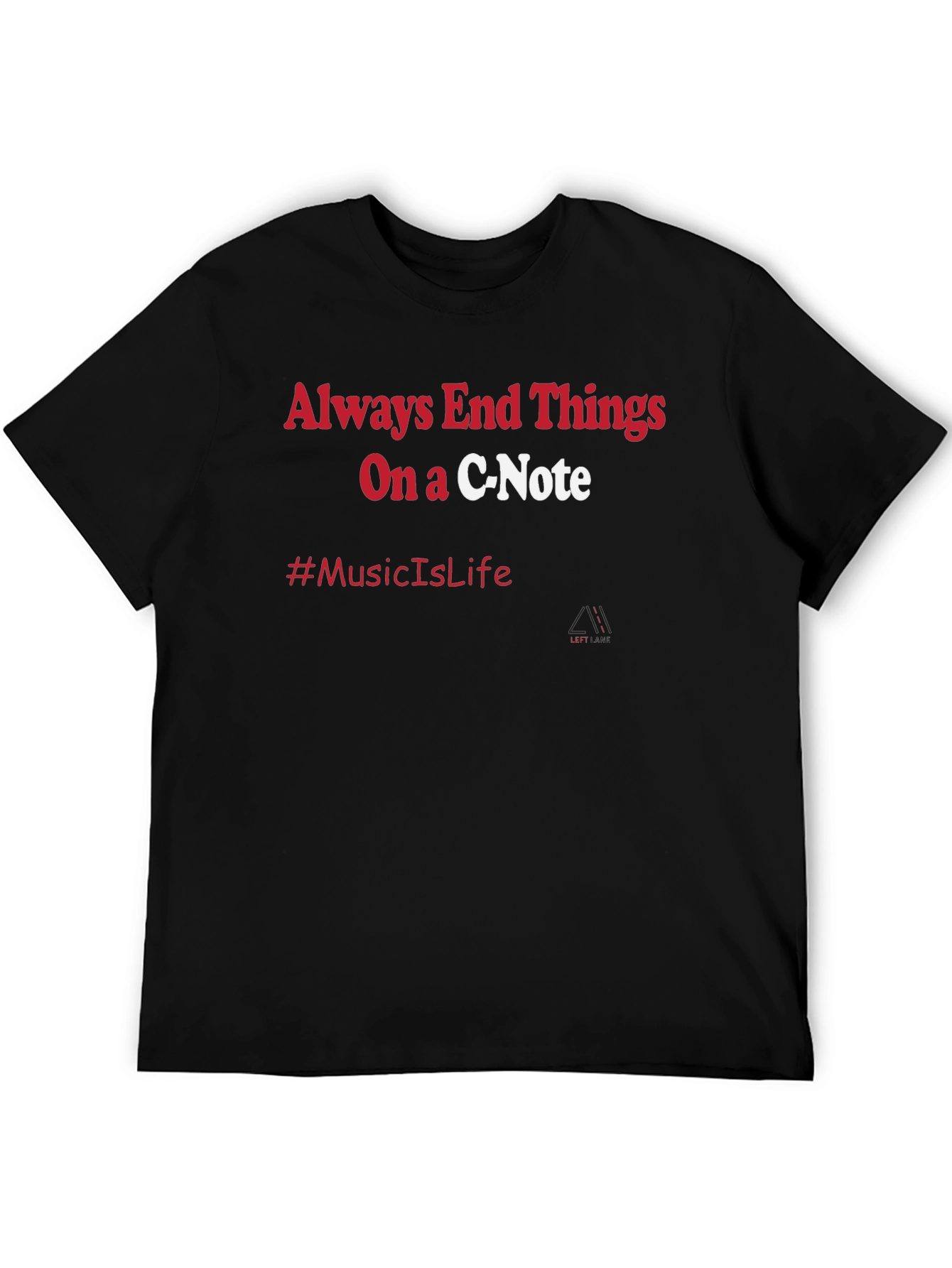 Music Is Life C-Note T-Shirt