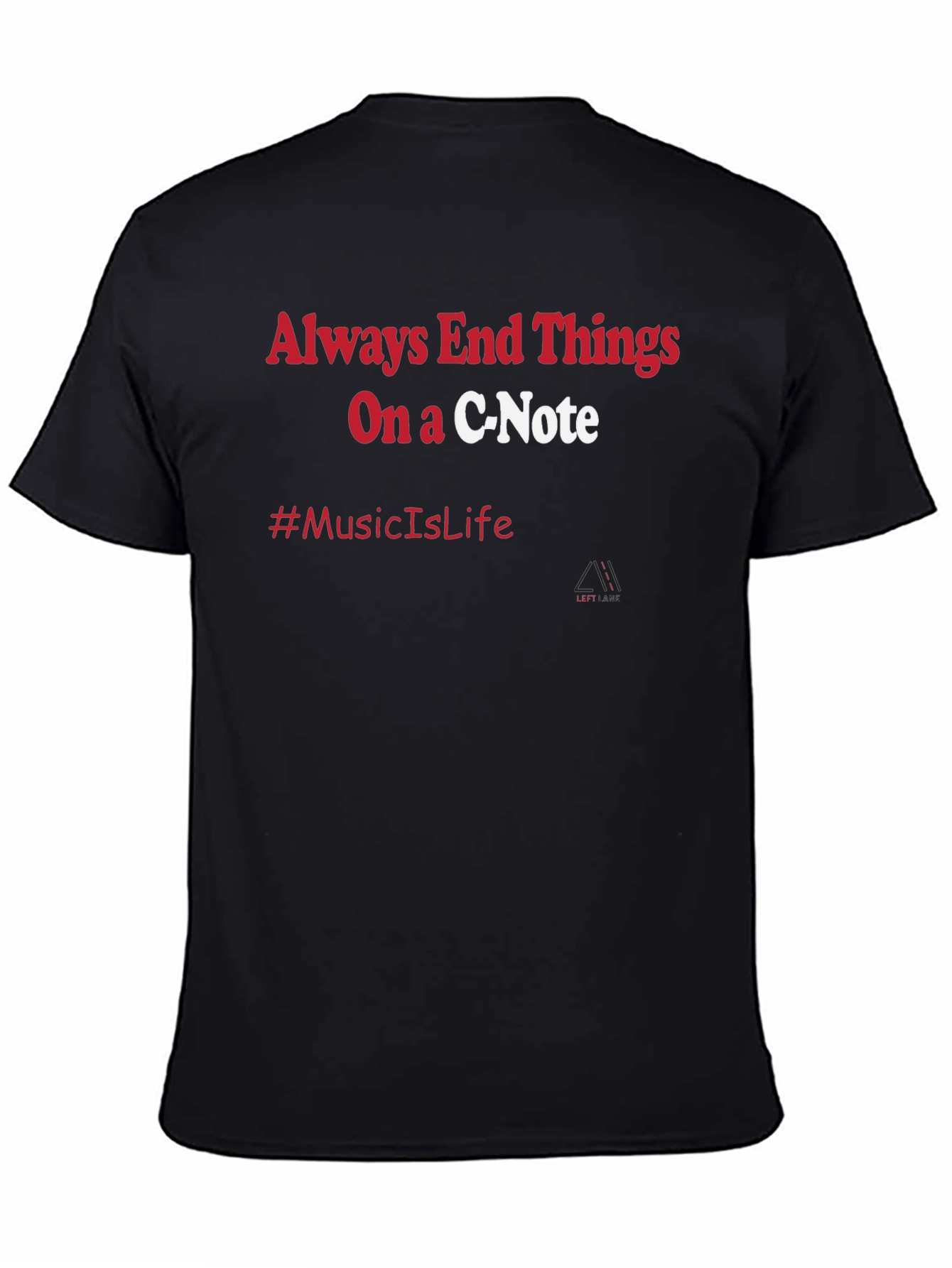 Music Is Life C-Note T-Shirt