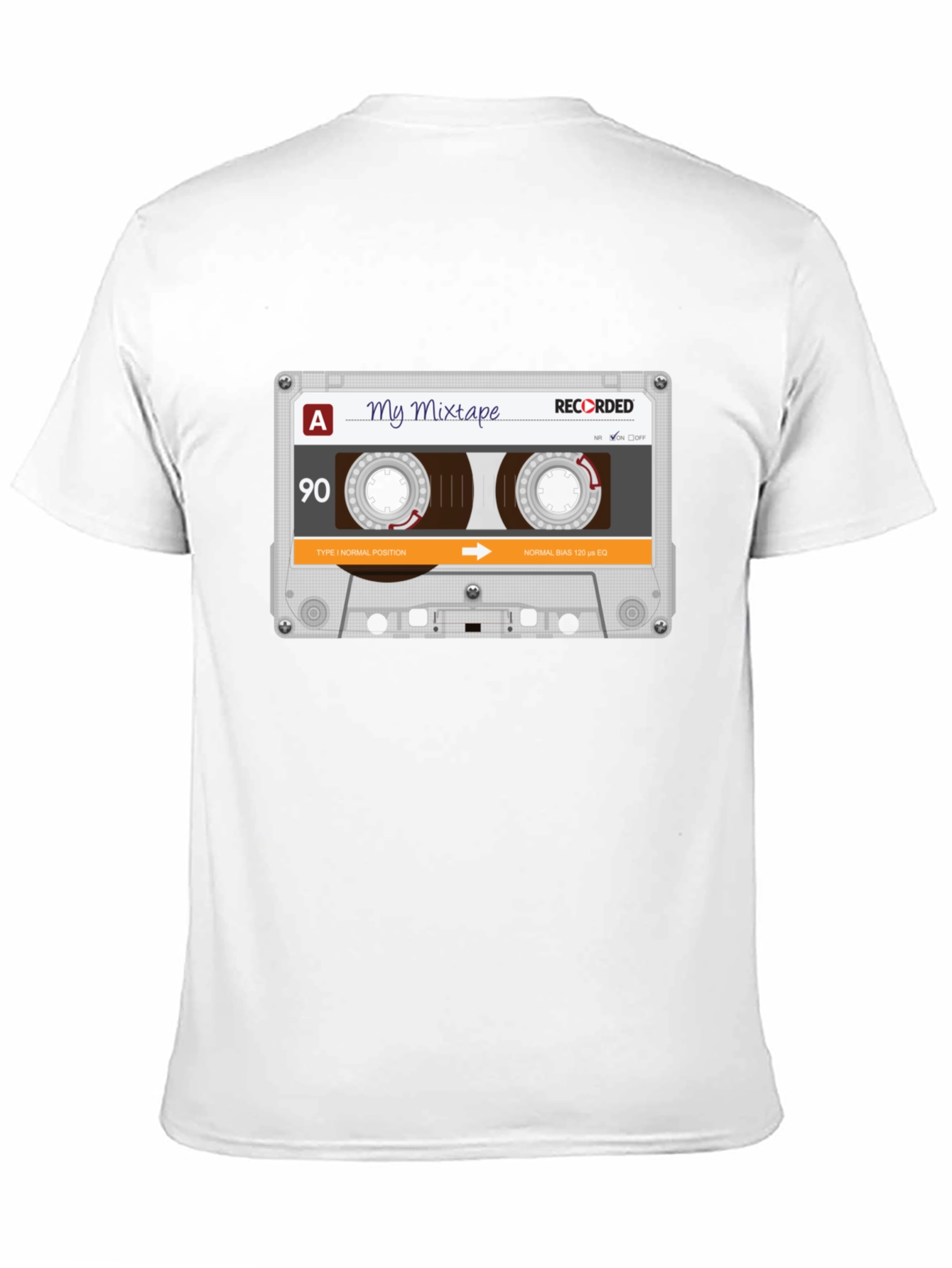 My Mixtape Graphic T-Shirt - Retro Cassette Design
