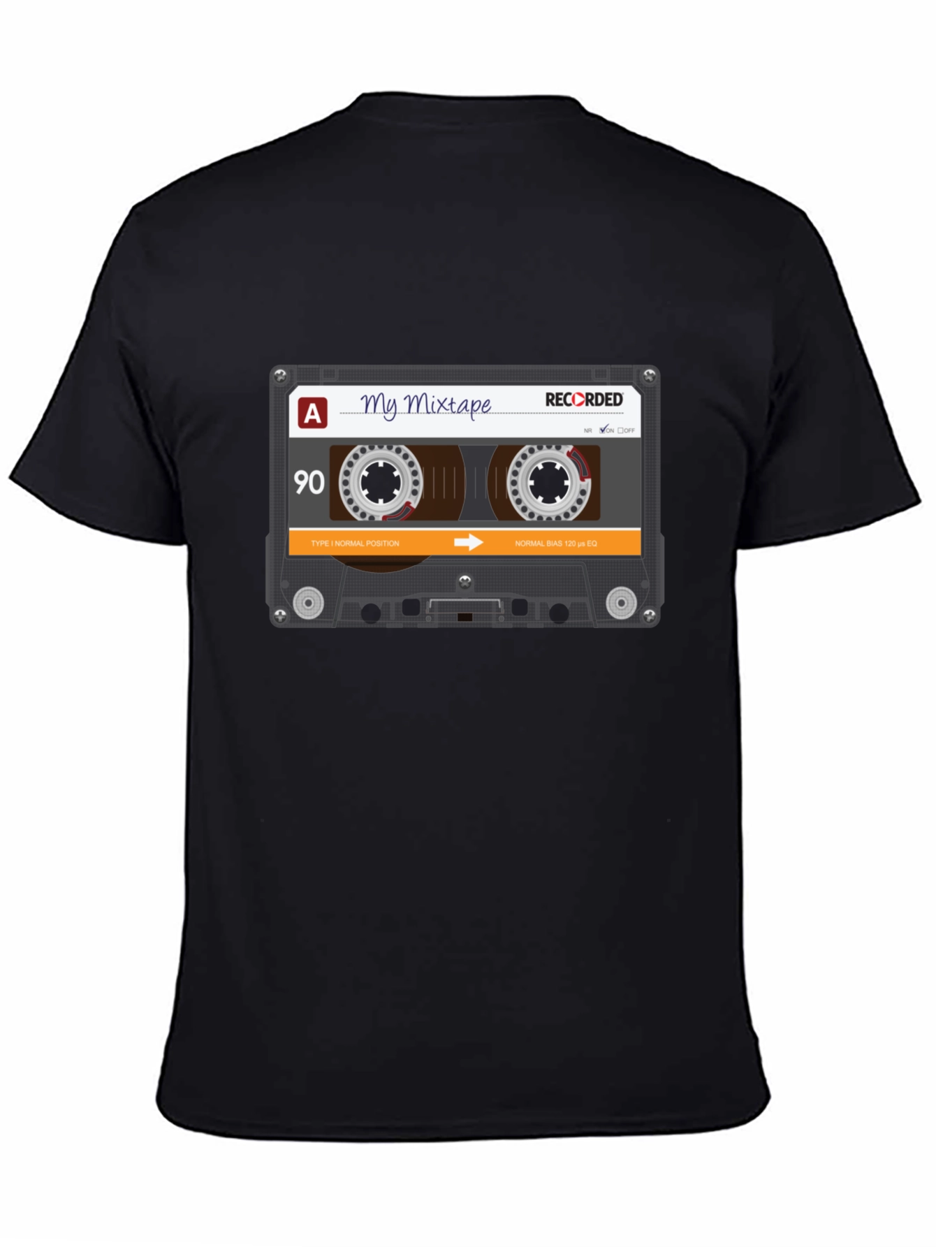 My Mixtape Graphic T-Shirt - Retro Cassette Design