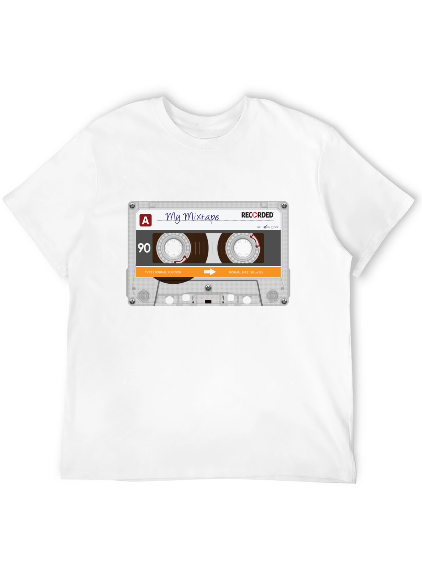 My Mixtape Graphic T-Shirt - Retro Cassette Design