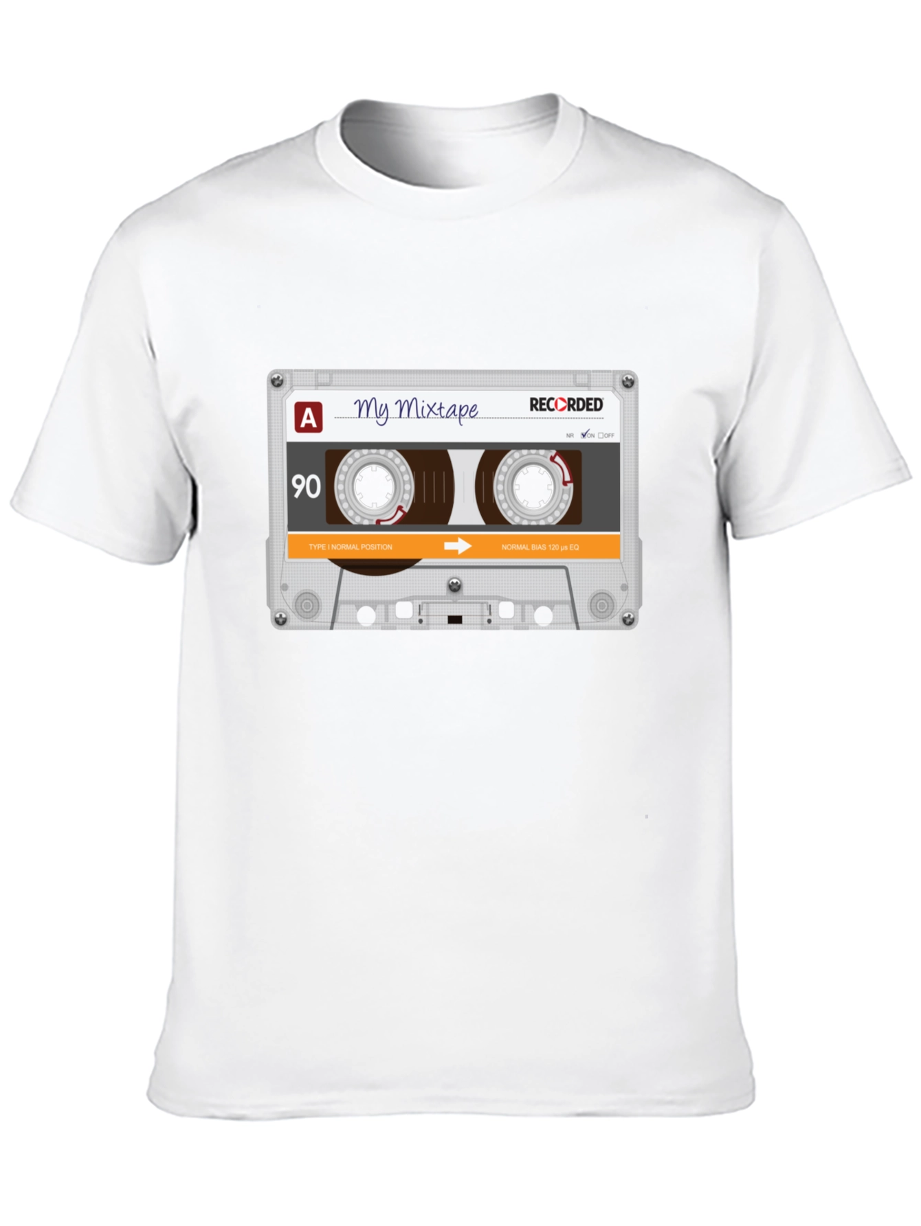 My Mixtape Graphic T-Shirt - Retro Cassette Design