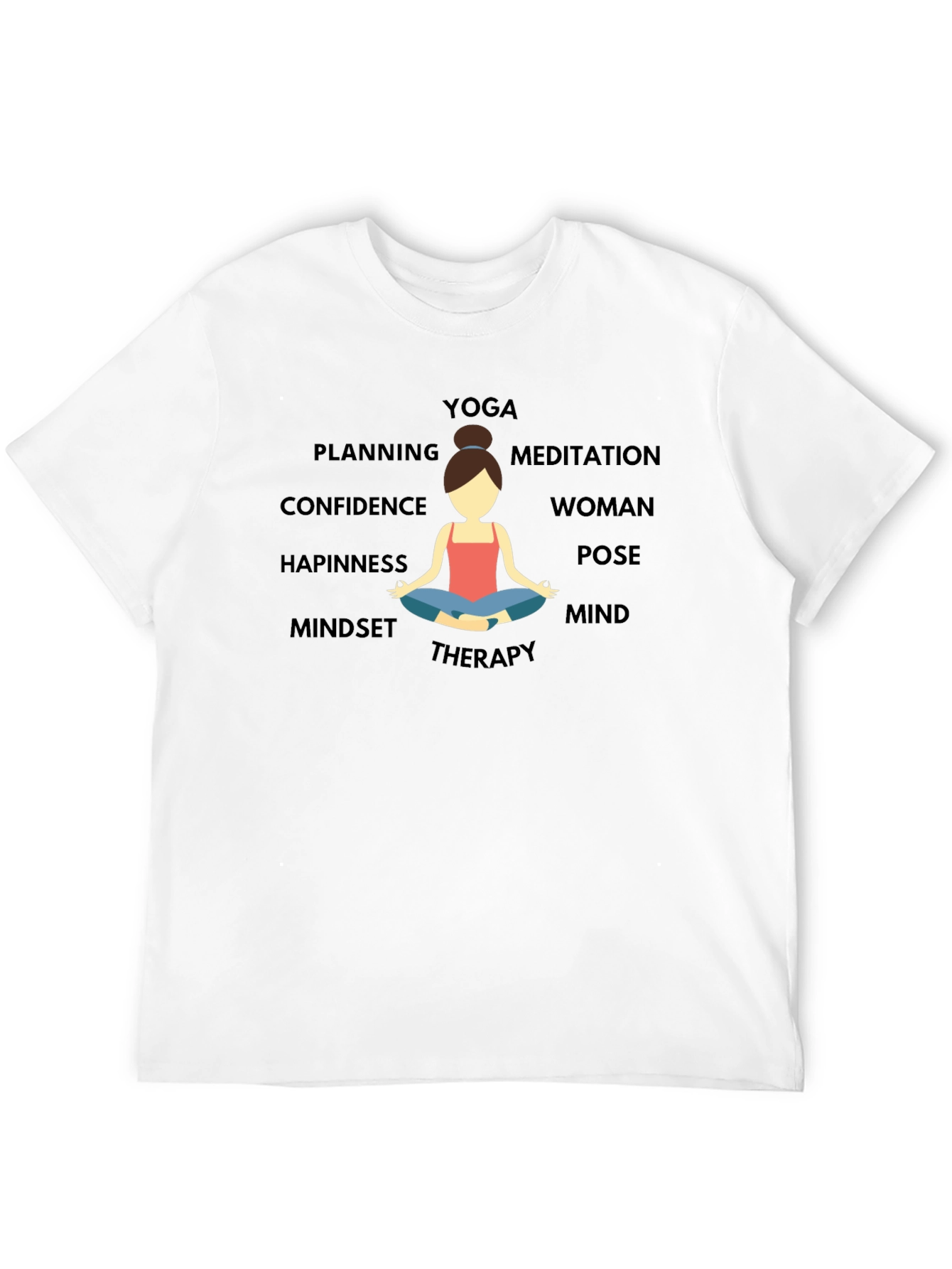 Yoga Meditation Graphic T-Shirt