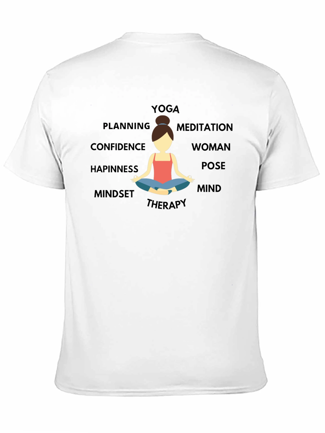 Yoga Meditation Graphic T-Shirt