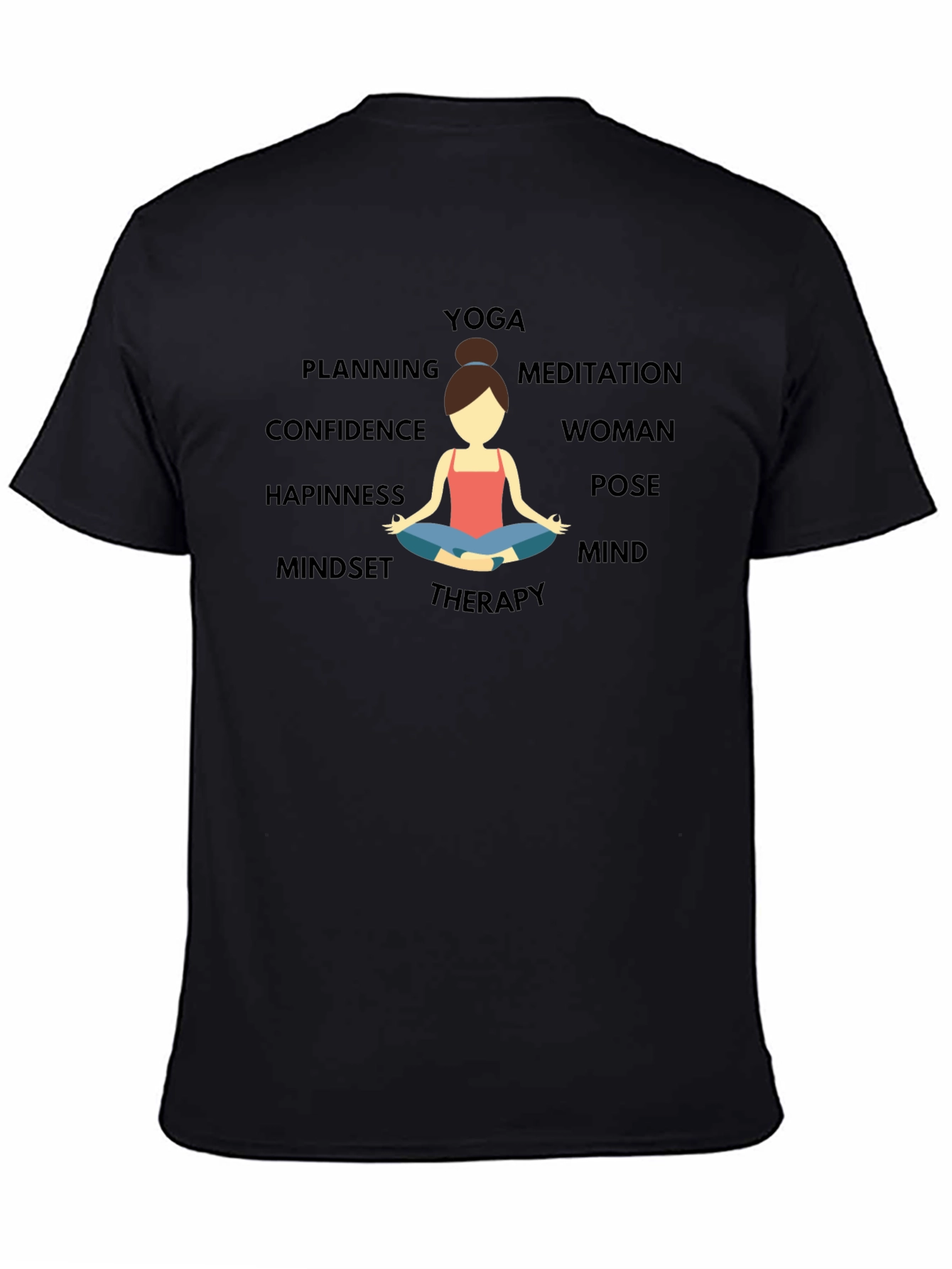 Yoga Meditation Graphic T-Shirt