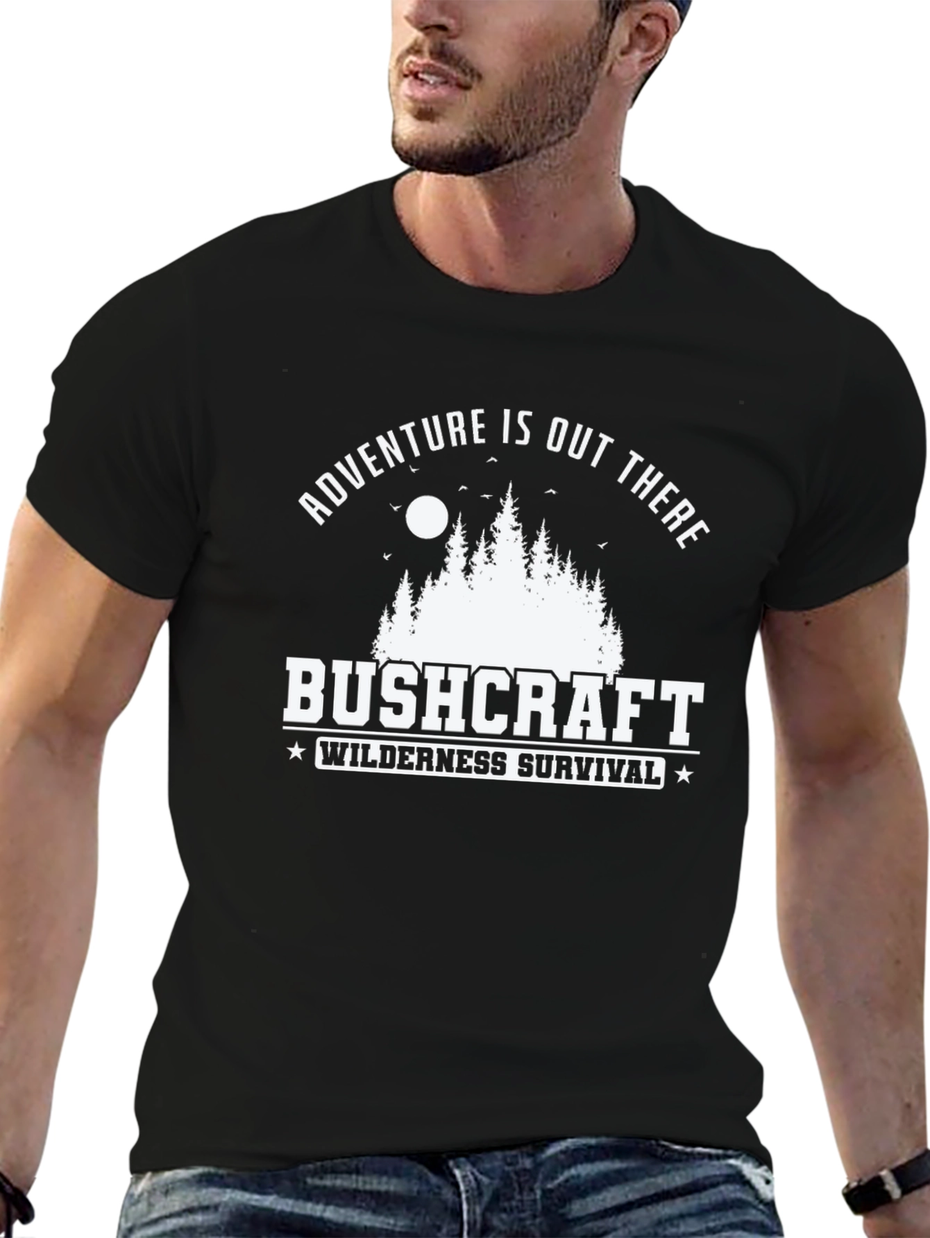 Bushcraft Wilderness Survival Adventure T-Shirt