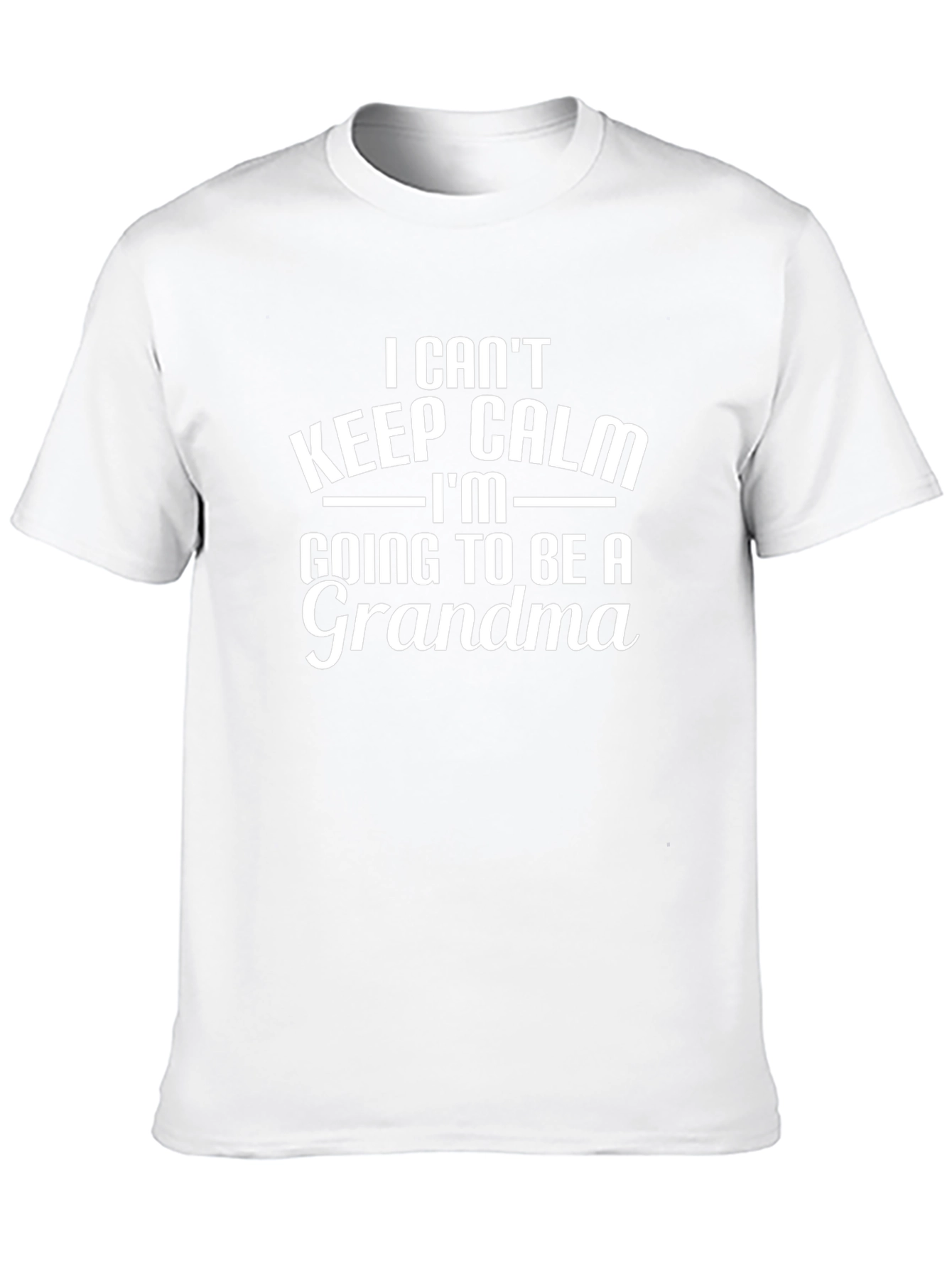 Future Grandma T-Shirt: I Cant Keep Calm