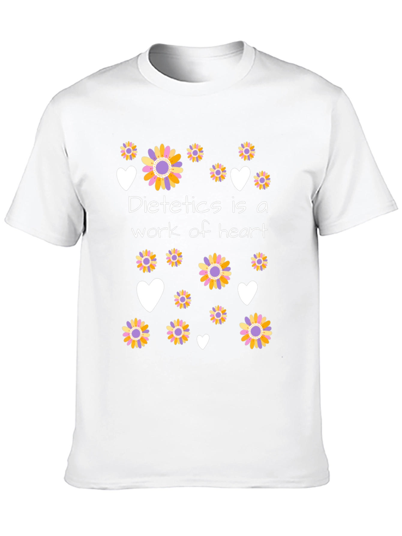 Dietetics is a Work of Heart T-Shirt