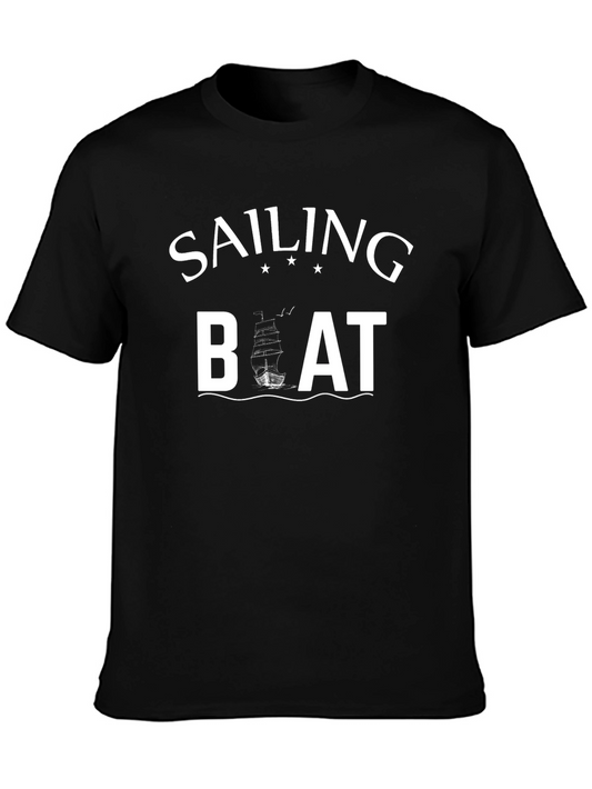 Sailing Boat T-Shirt Nautical Graphic Tee