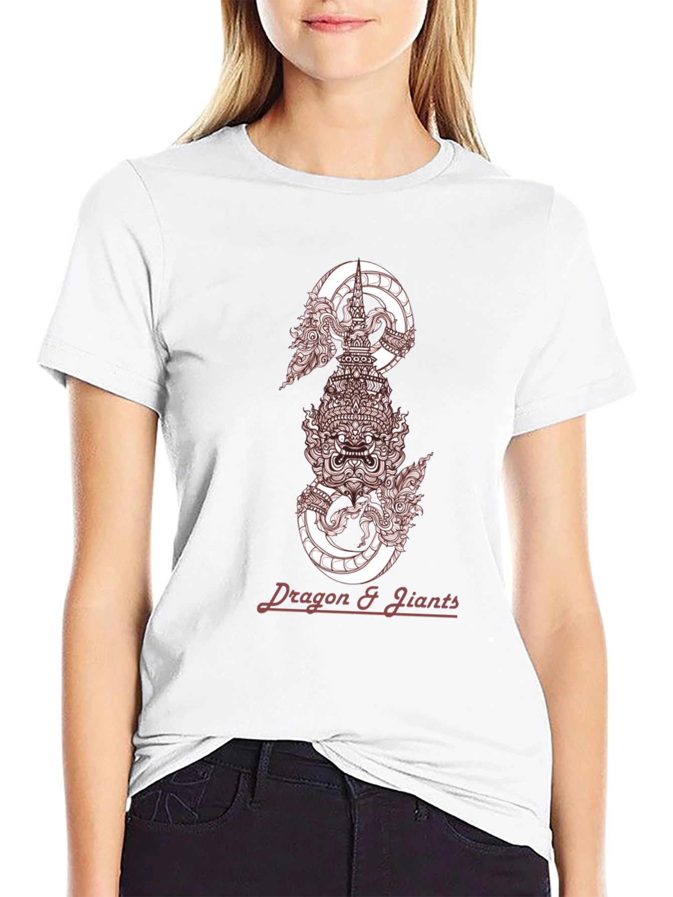 Dragon & Giants Graphic Tee - Stylish Menswear