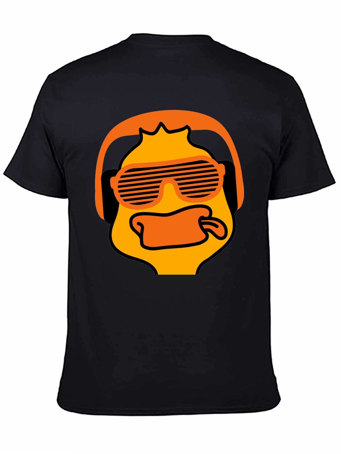Cool Duck Graphic T-Shirt - Black Cotton Tee