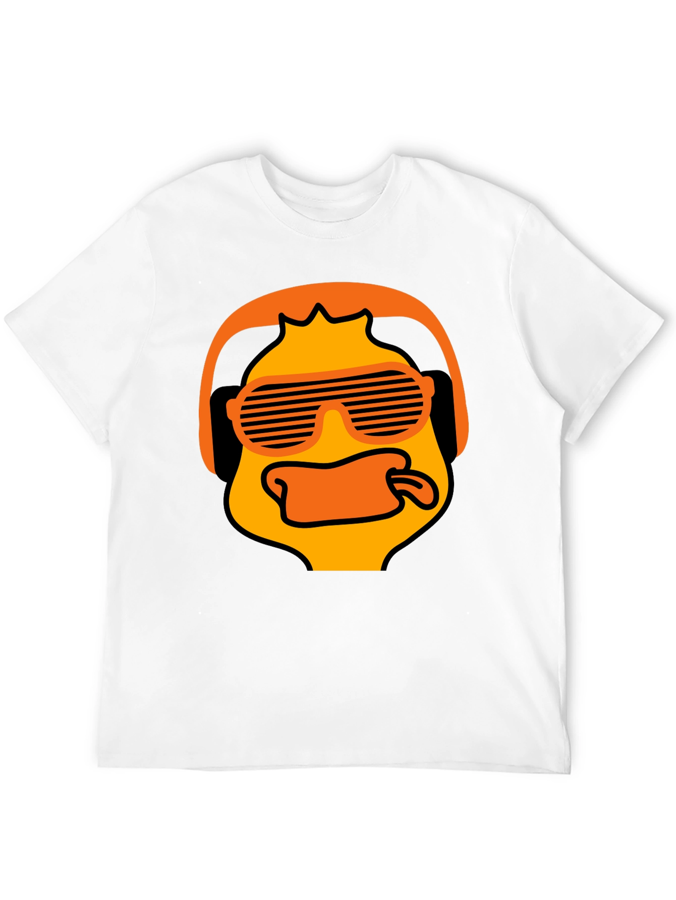Cool Duck Graphic T-Shirt - Black Cotton Tee