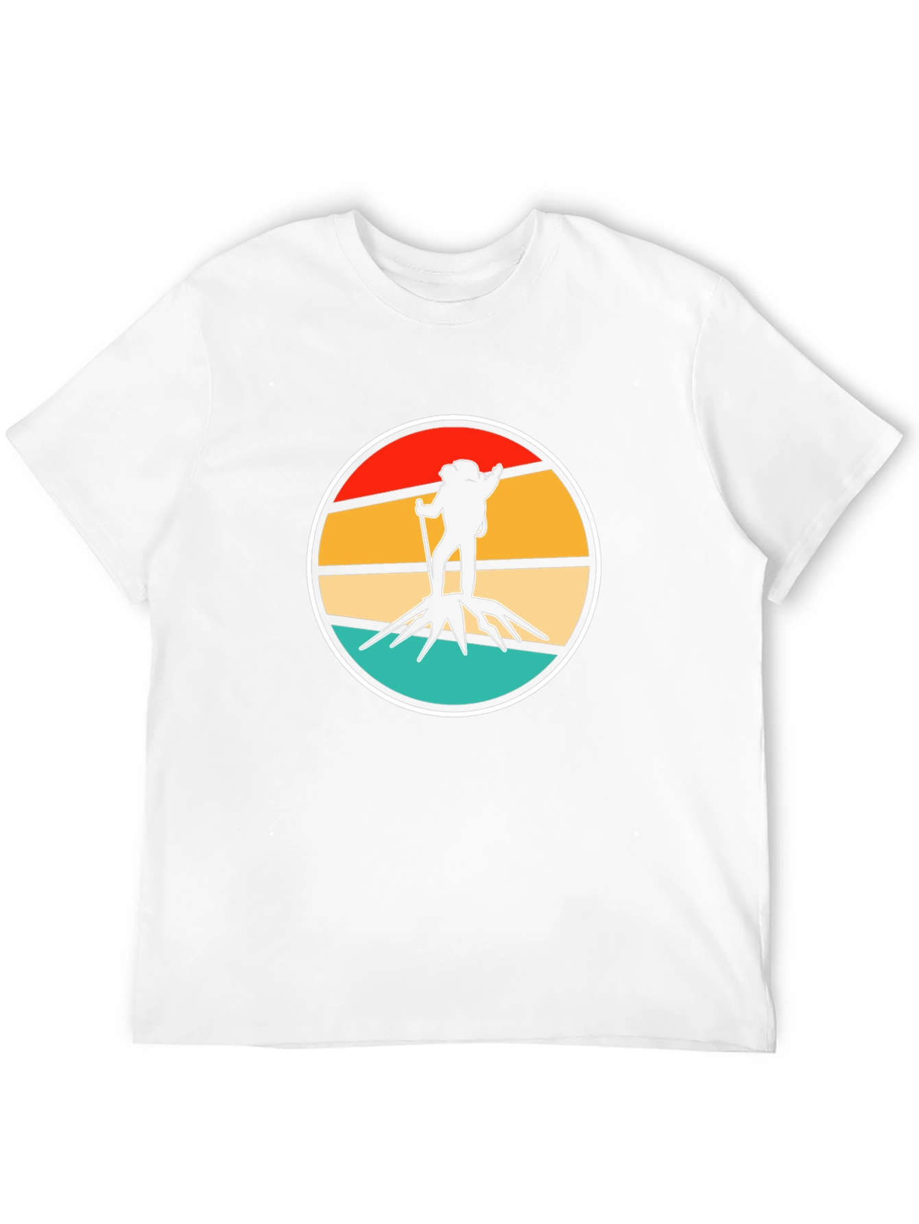 Retro Hiker T-Shirt - Adventure Awaits!