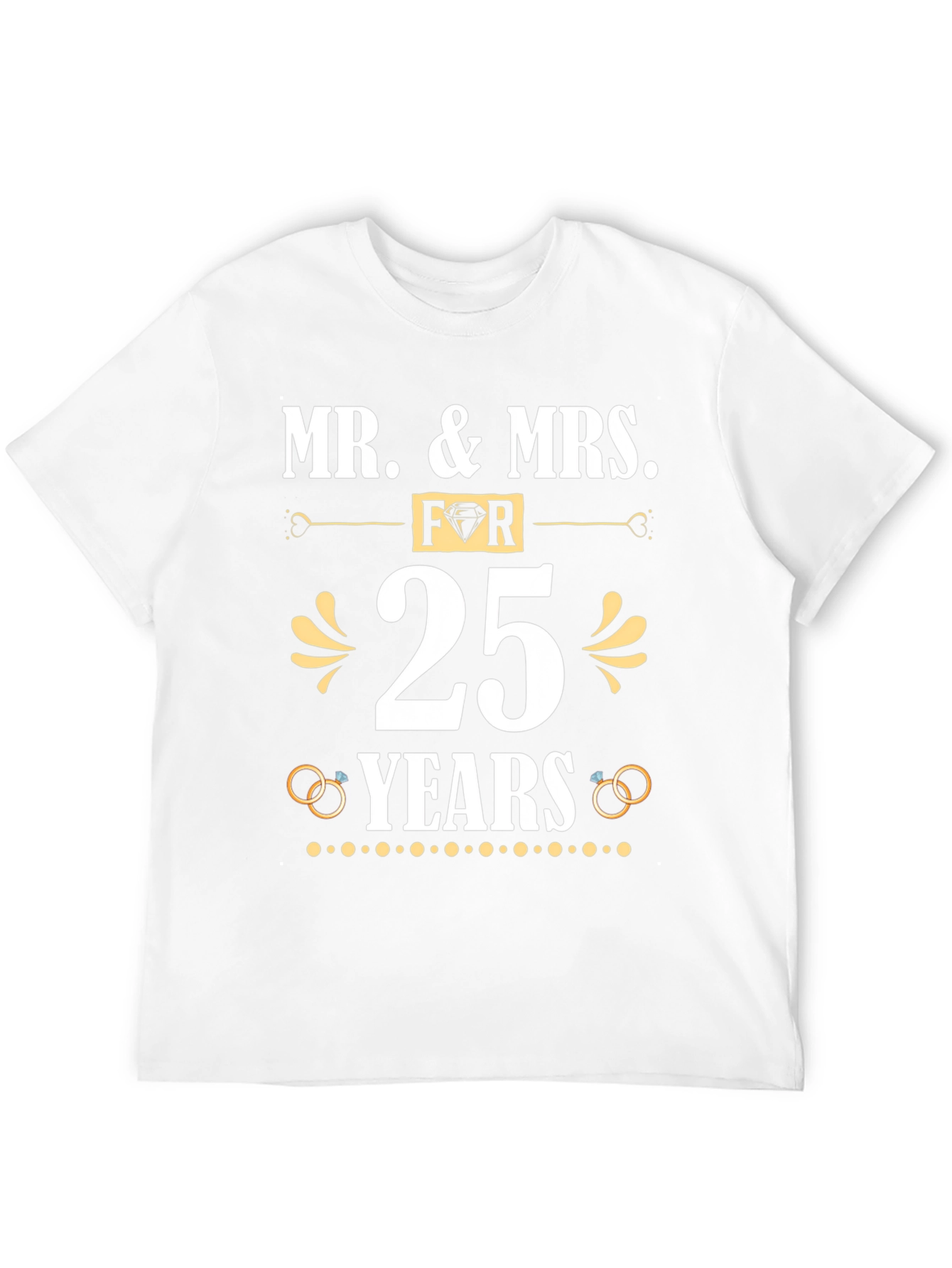 Mr. & Mrs. 25 Years Anniversary T-Shirt