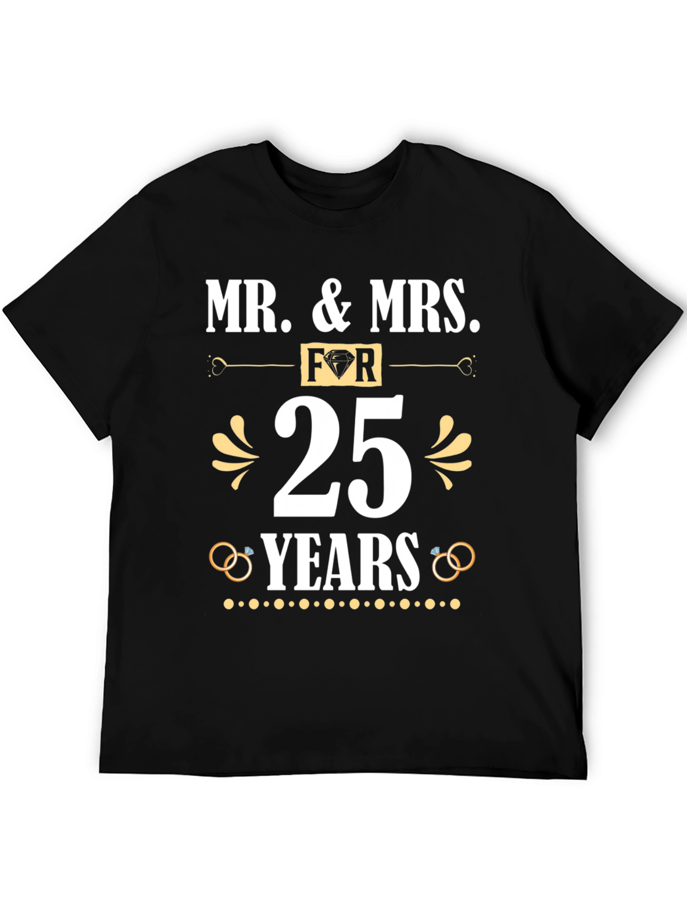 Mr. & Mrs. 25 Years Anniversary T-Shirt