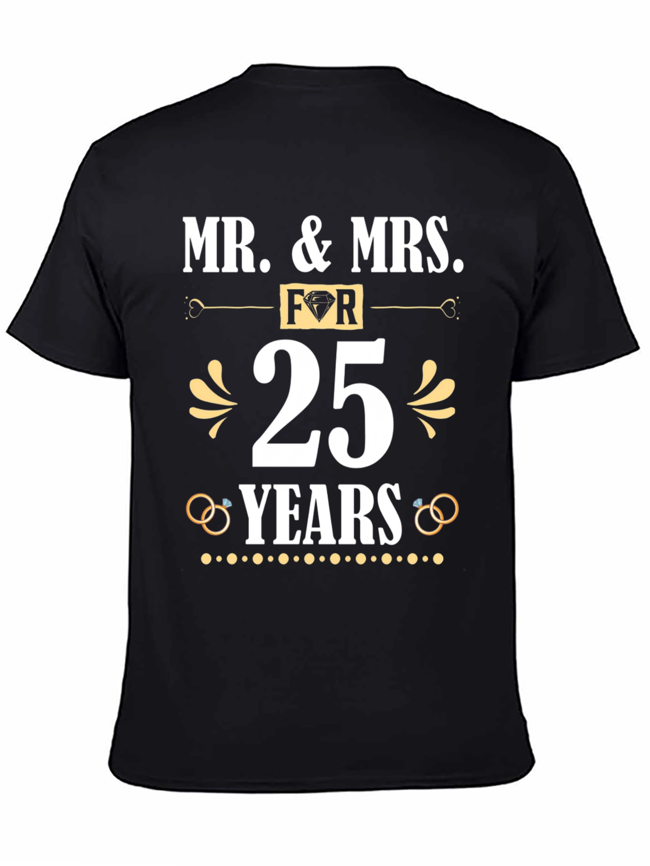 Mr. & Mrs. 25 Years Anniversary T-Shirt