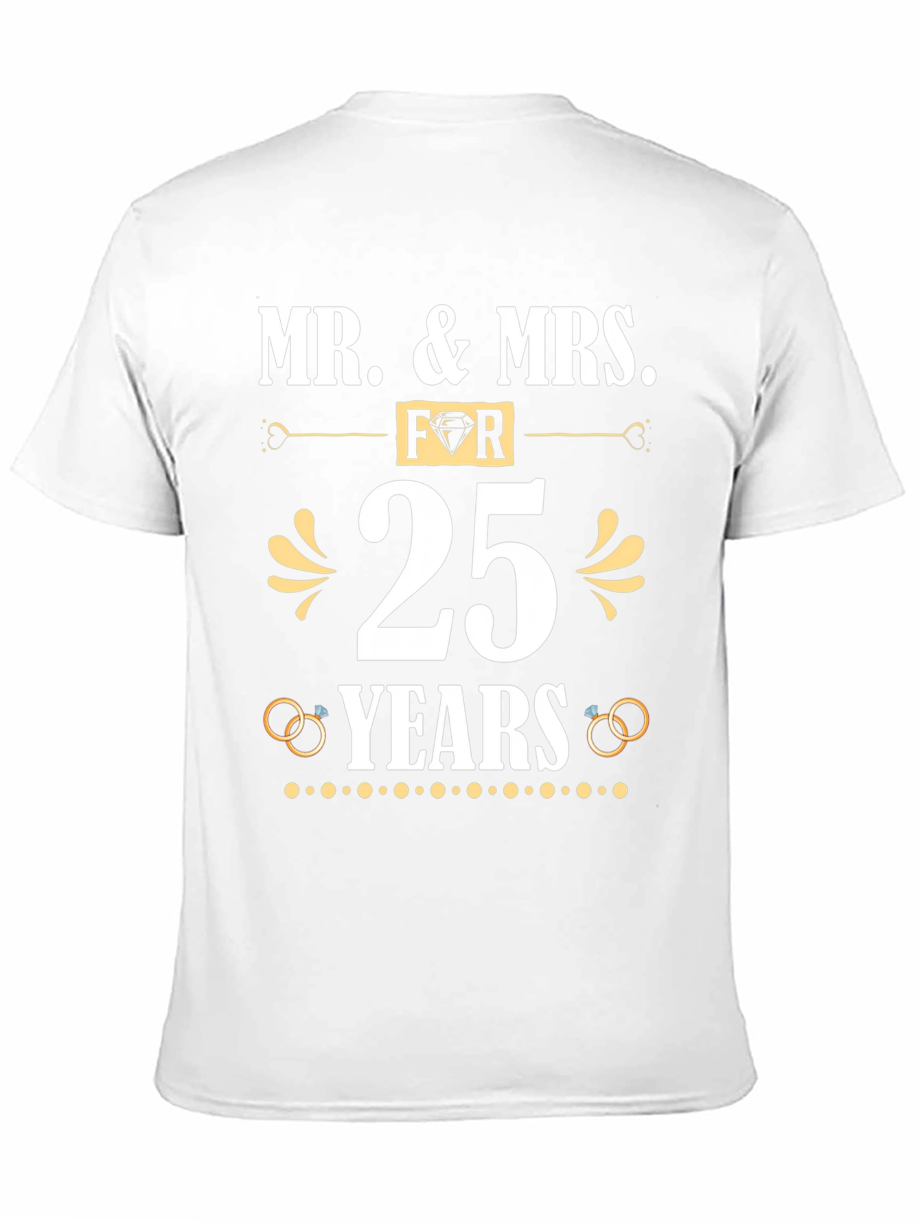 Mr. & Mrs. 25 Years Anniversary T-Shirt