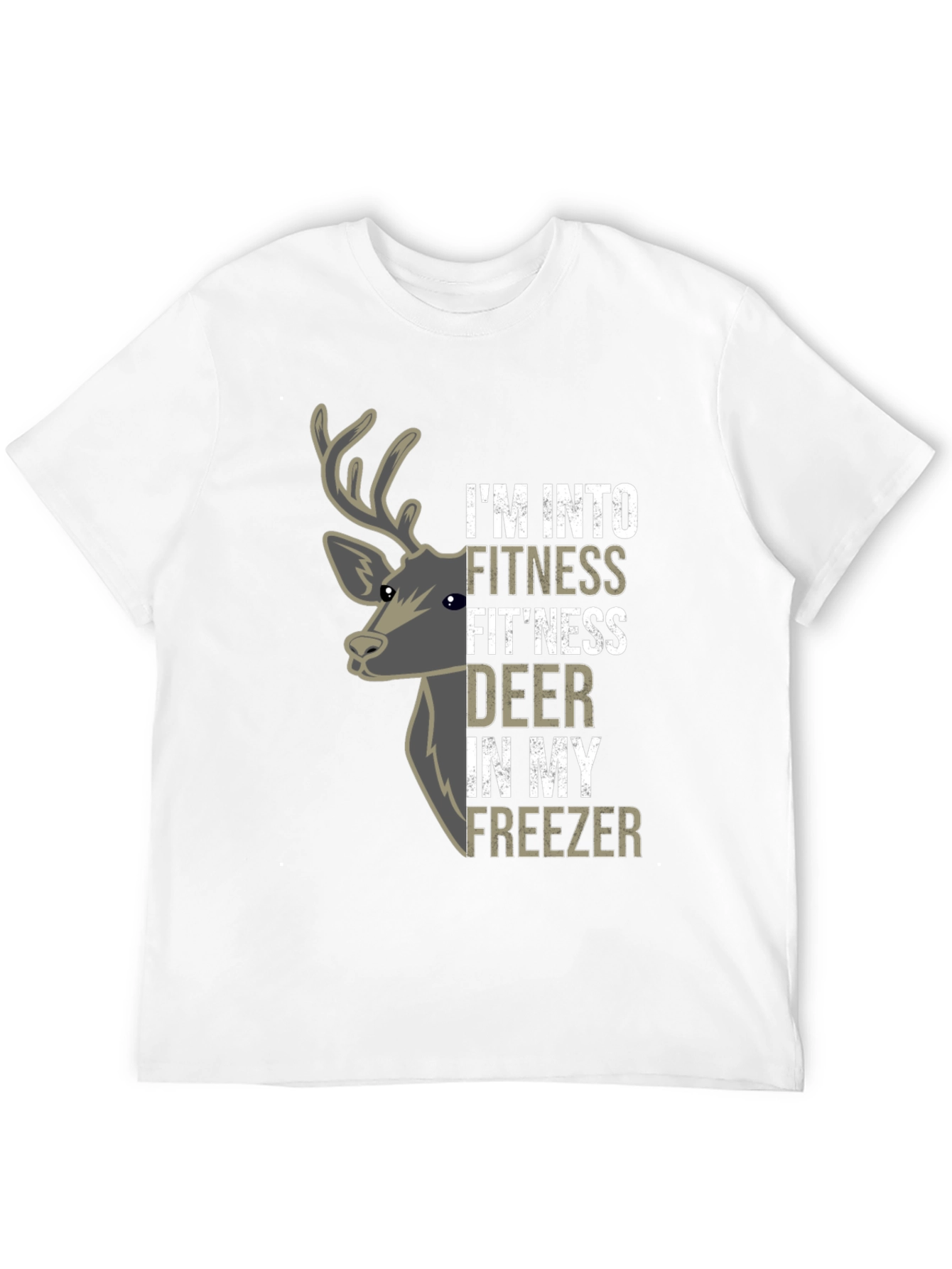 Fitness Fitness Deer T-Shirt - Funny Hunting Tee