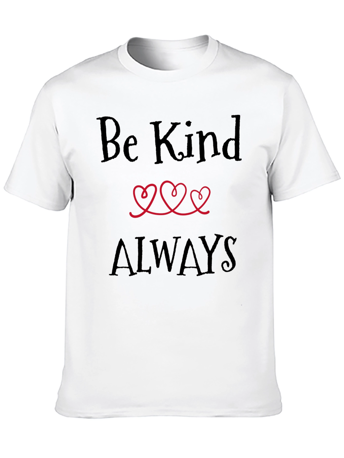 Be Kind Always T-Shirt - Black Graphic Tee