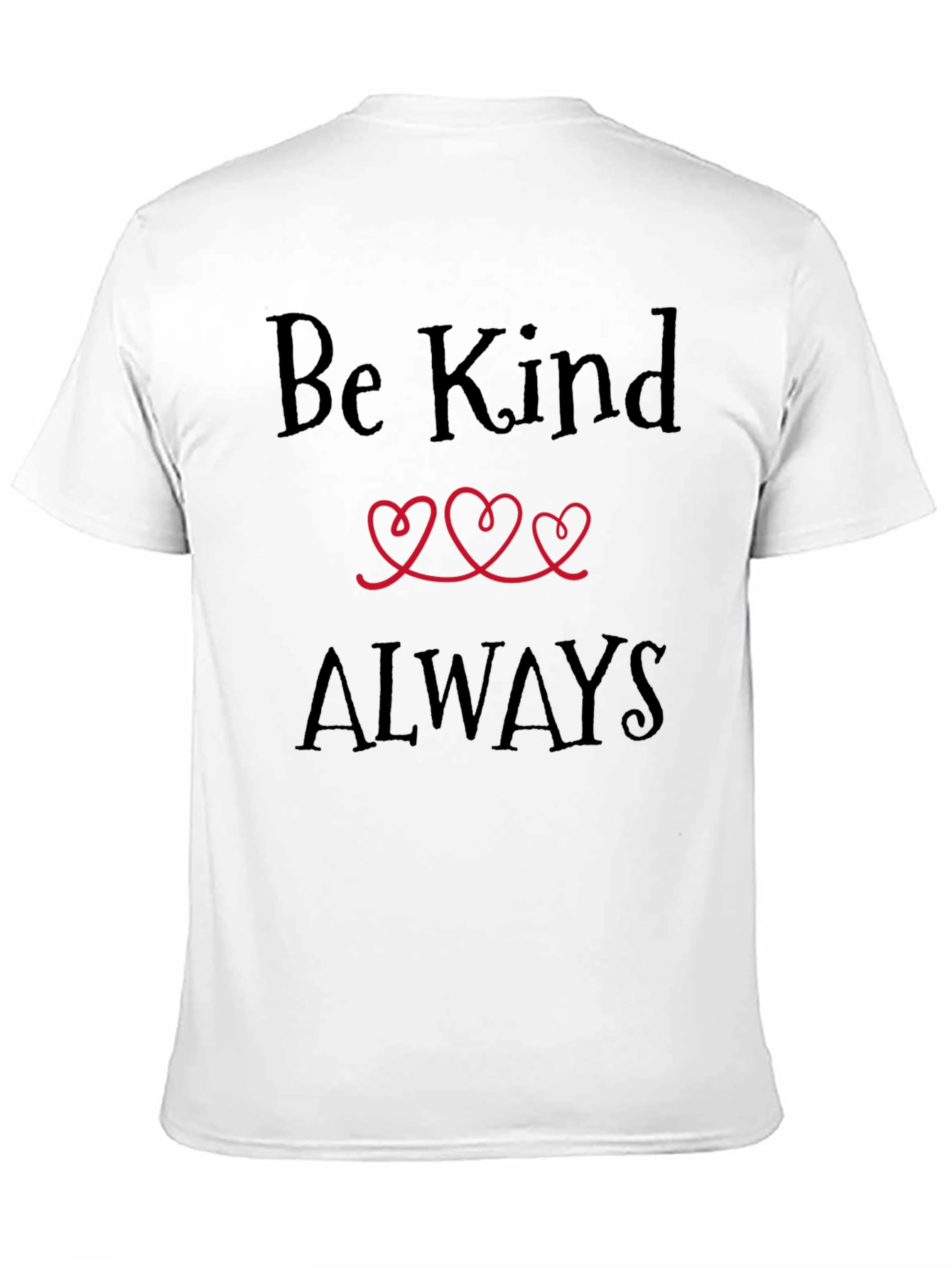 Be Kind Always T-Shirt - Black Graphic Tee