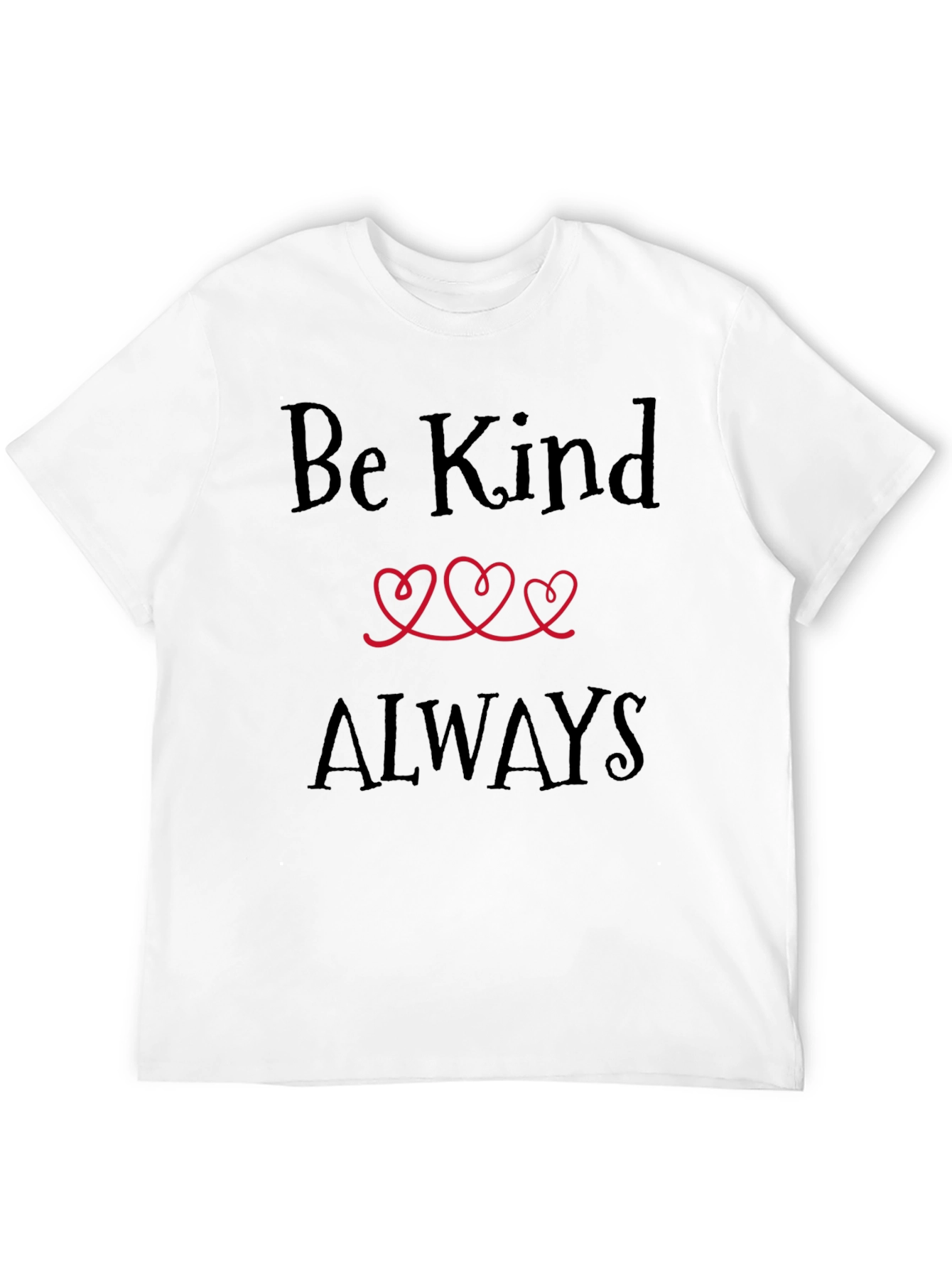 Be Kind Always T-Shirt - Black Graphic Tee